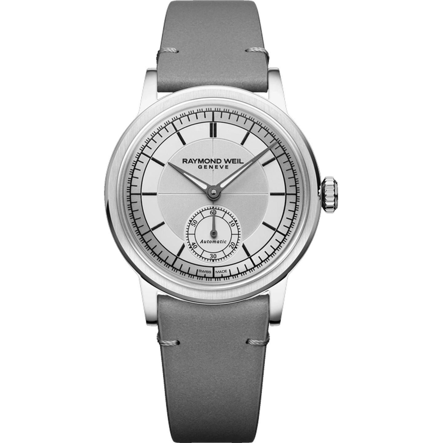 Raymond Weil Millesime 2130-ST-65001 (2026) - Zilver wijzerplaat 35mm Staal (1/1)
