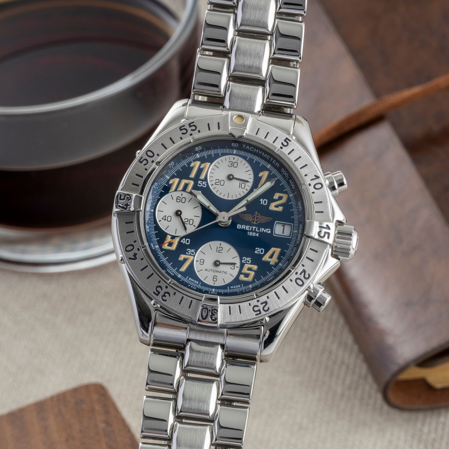 Breitling Colt Chronograph A13035.1 (1998) - 41mm Staal (3/8)