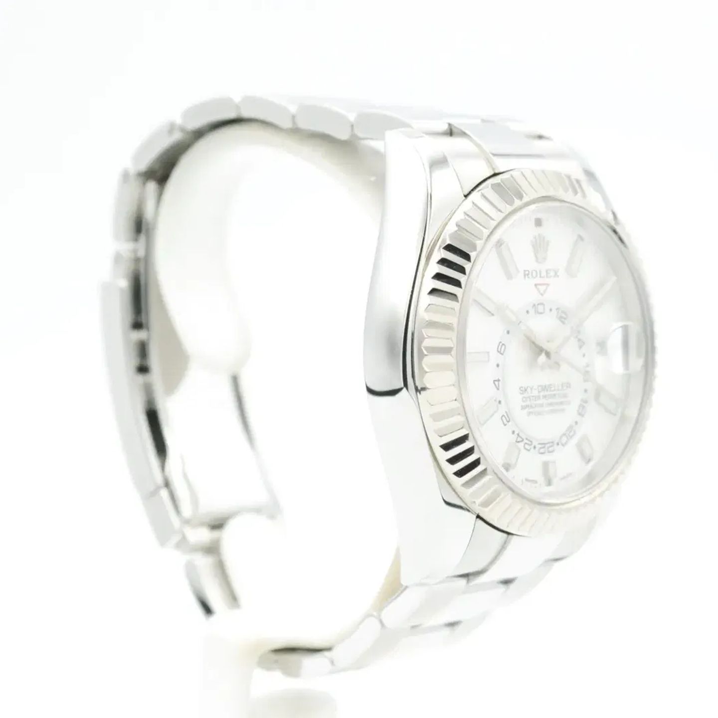 Rolex Sky-Dweller 326934 (2018) - Wit wijzerplaat 42mm Staal (6/7)