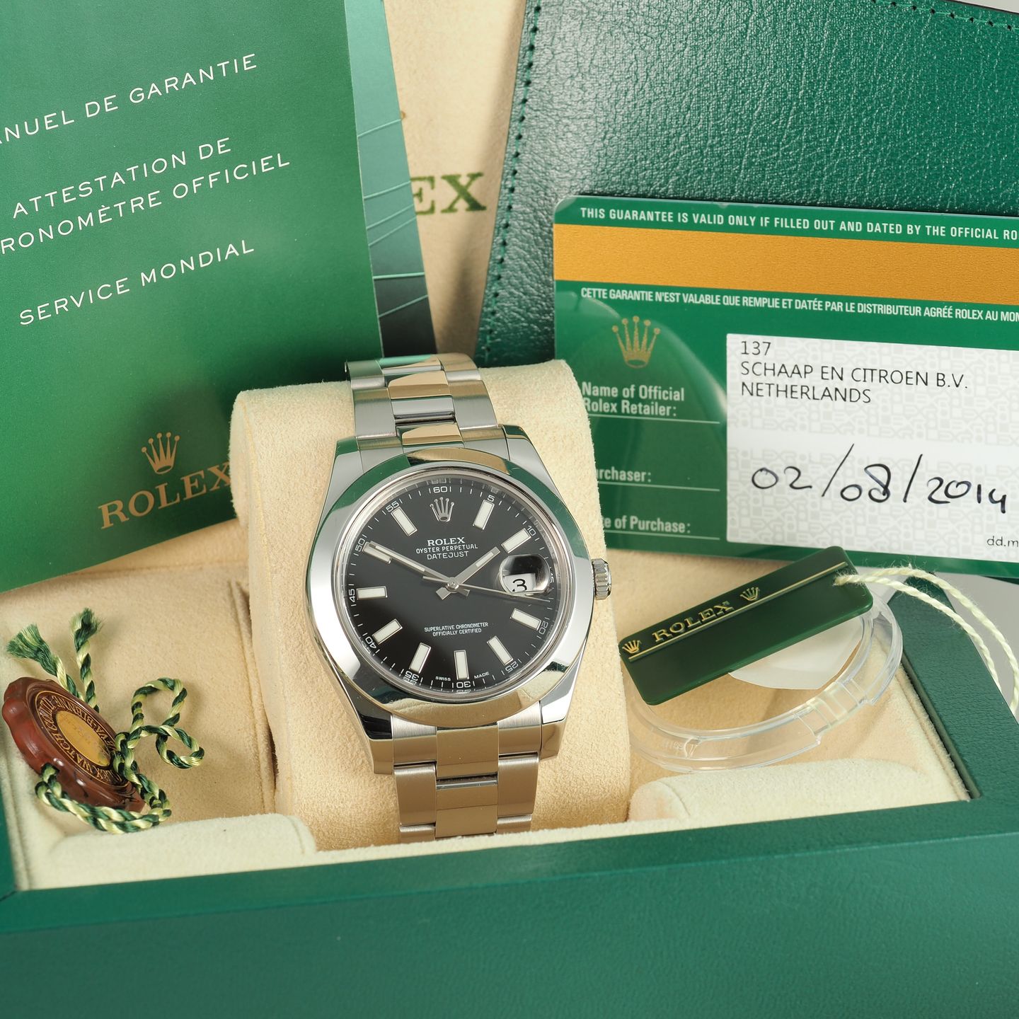 Rolex Datejust II 116300 - (8/8)