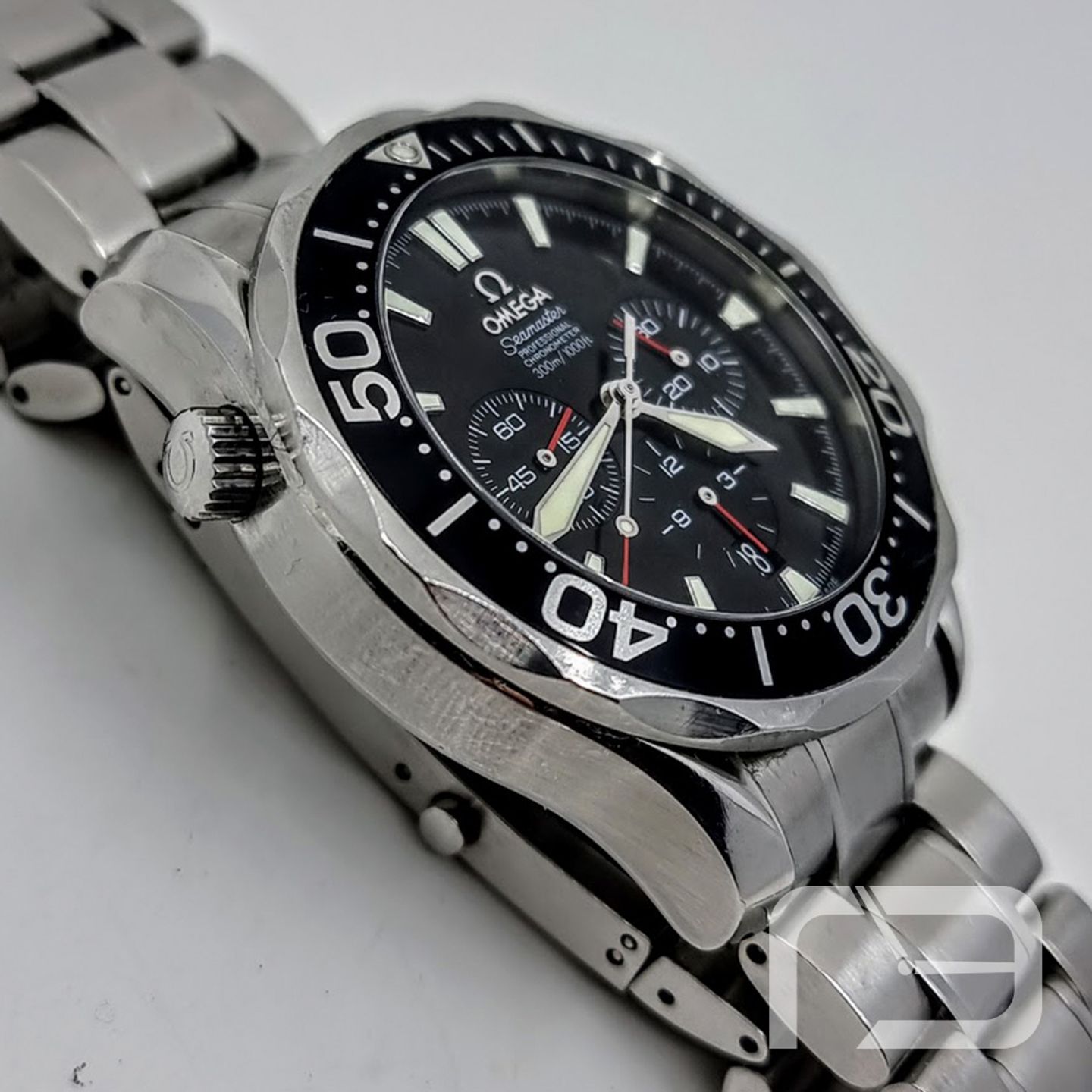 Omega Seamaster Diver 300 M 2594.52.00 (Unknown (random serial)) - Black dial 42 mm Steel case (4/8)