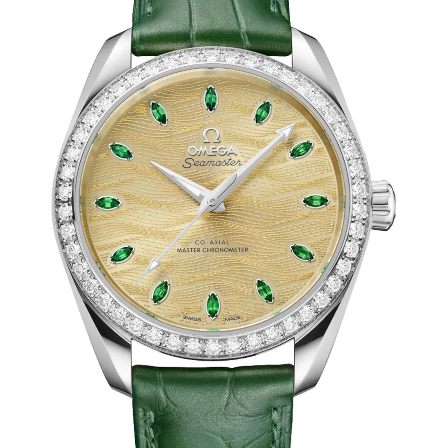 Omega Seamaster Aqua Terra 220.58.38.20.99.008 (2026) - Roze wijzerplaat 38mm Witgoud (1/1)