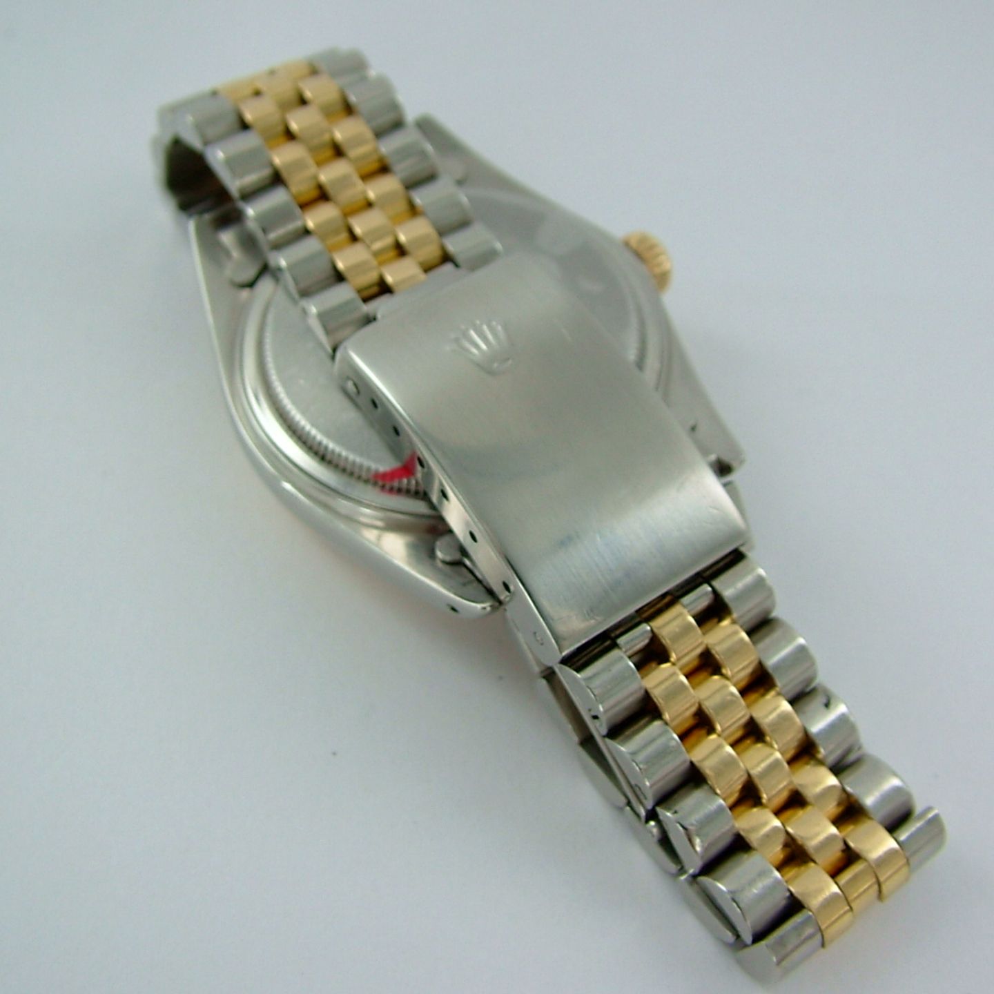 Rolex Datejust - (1985) - White dial 36 mm Gold/Steel case (7/7)
