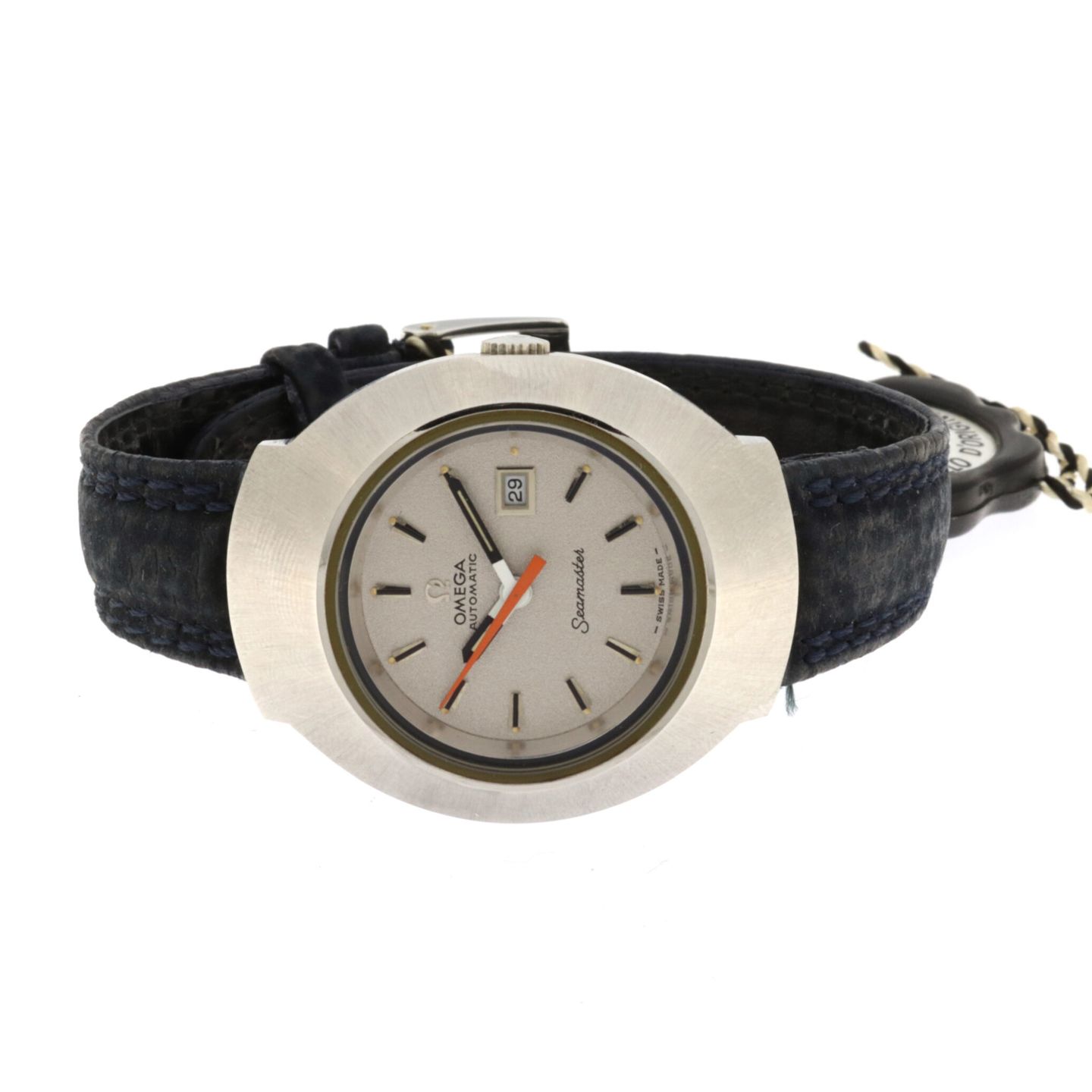 Omega Seamaster 166.087 (Onbekend (willekeurig serienummer)) - Zilver wijzerplaat 39mm Staal (1/5)