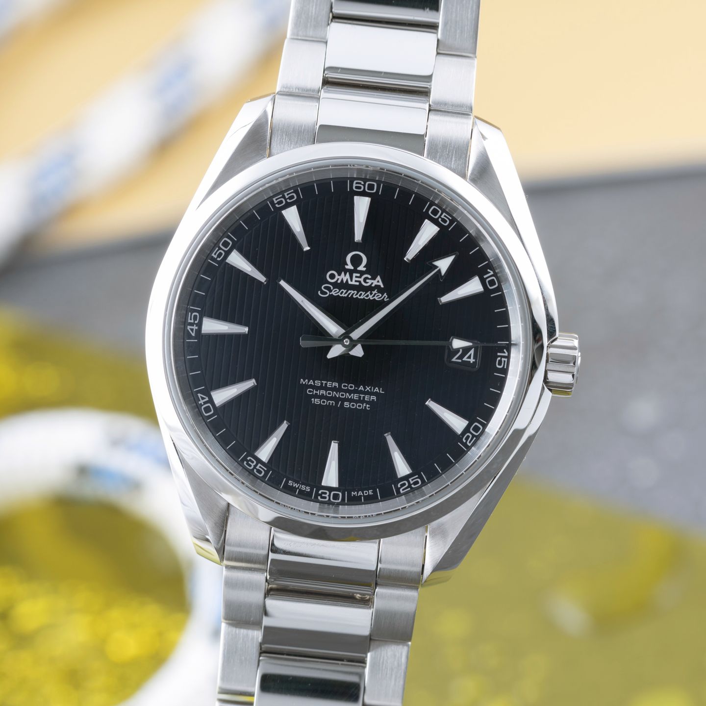 Omega Seamaster Aqua Terra 231.10.42.21.01.003 (Onbekend (willekeurig serienummer)) - Zwart wijzerplaat 42mm Staal (3/8)