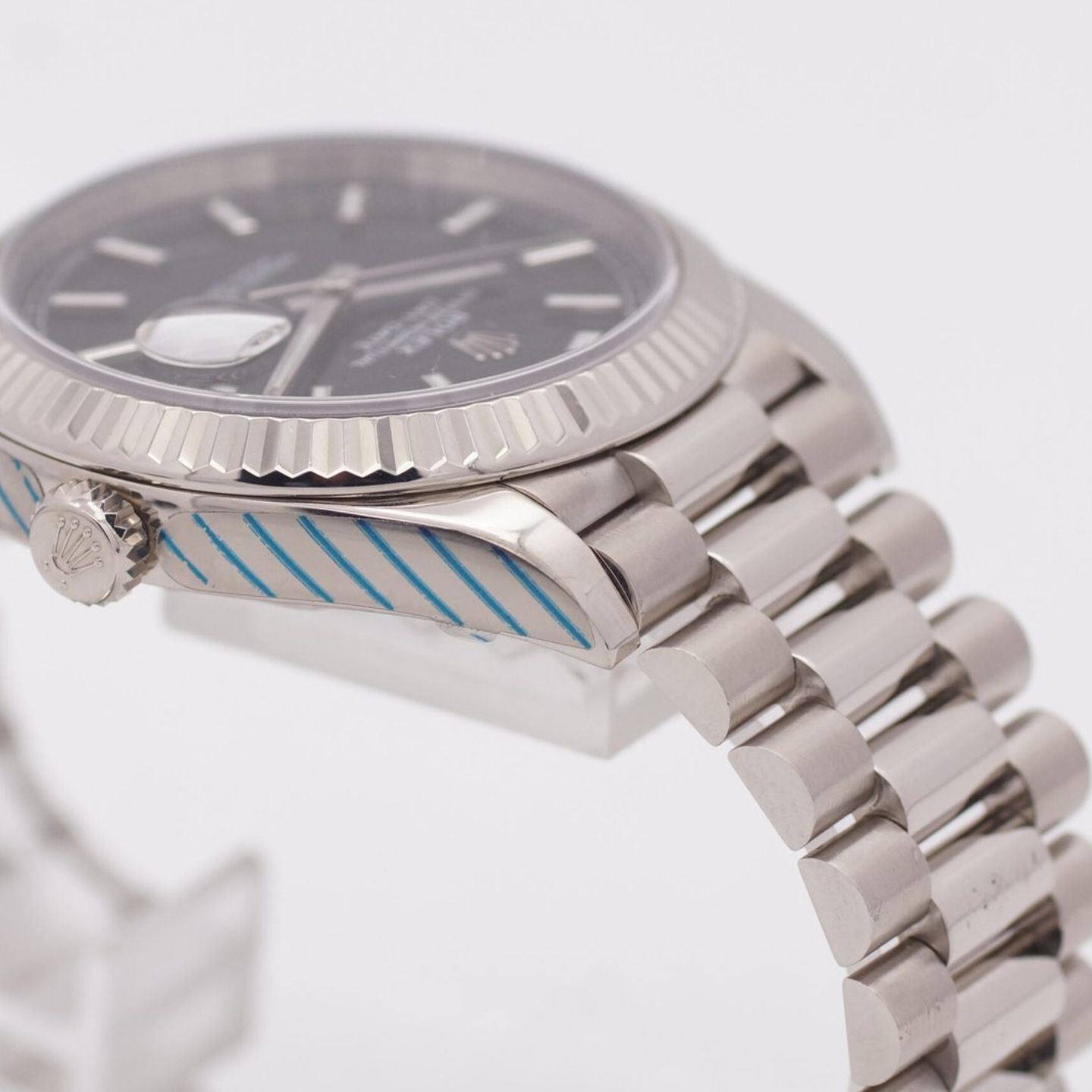 Rolex Day-Date 40 228239 (2018) - Black dial 40 mm White Gold case (6/8)