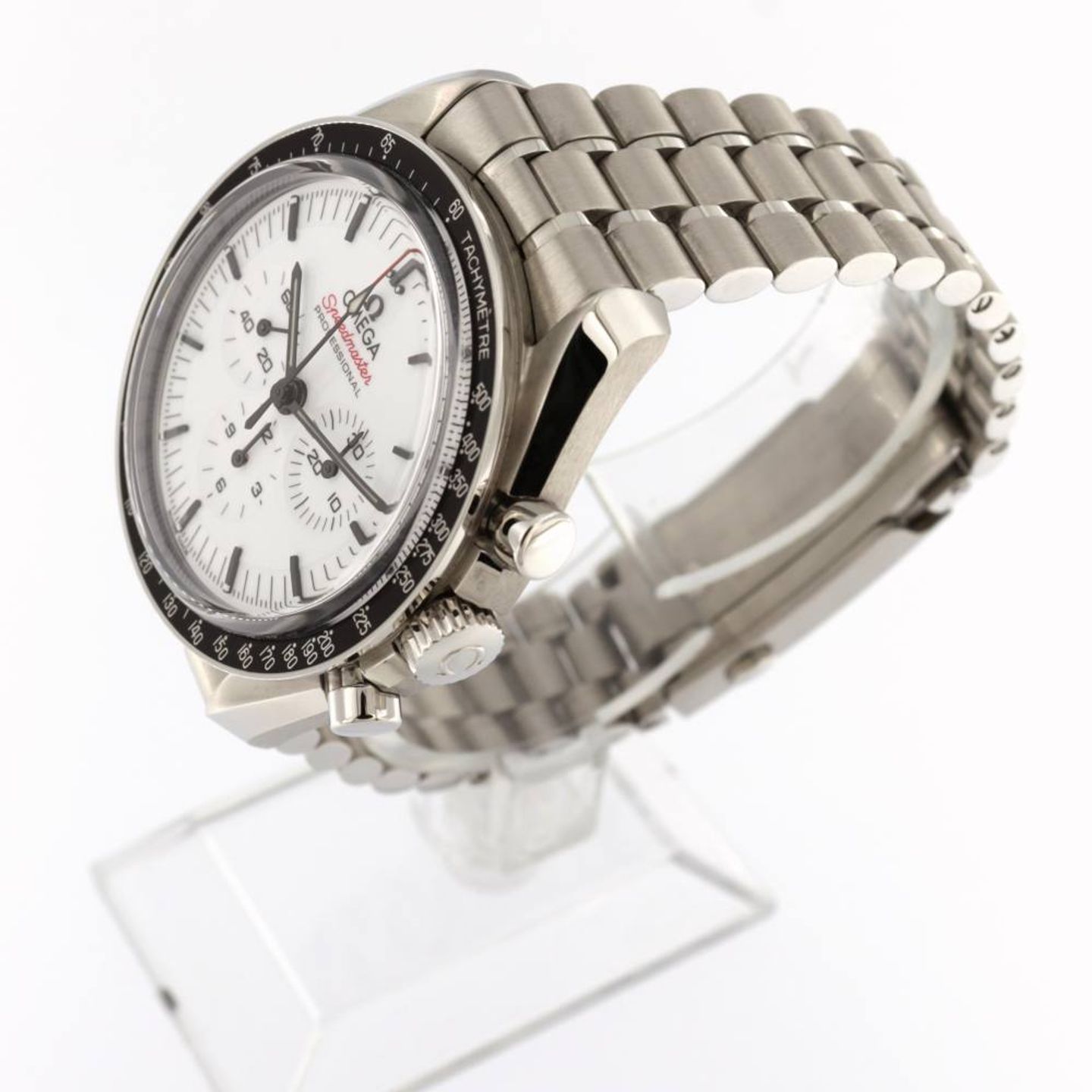 Omega Speedmaster Professional Moonwatch 310.30.42.50.04.001 (2024) - White dial 42 mm Steel case (2/6)