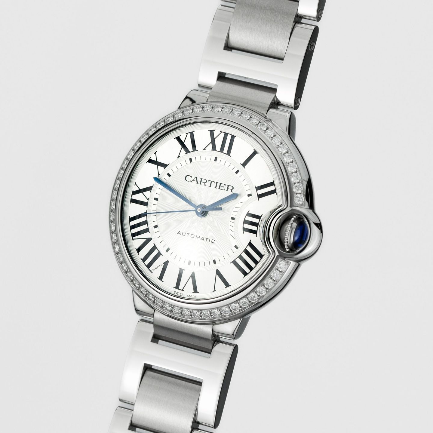 Cartier Ballon Bleu 36mm W4BB0024 (2023) - Zilver wijzerplaat 36mm Staal (3/7)