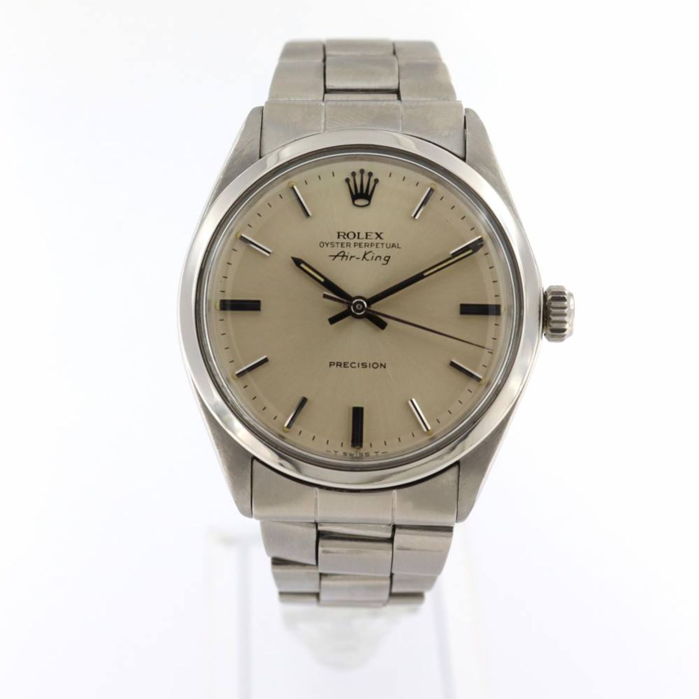 Rolex Air-King 5500 (1974) - 34mm Staal (1/4)