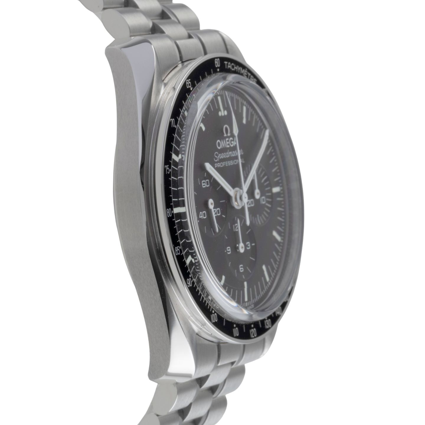 Omega Speedmaster Professional Moonwatch 310.30.42.50.01.002 (Onbekend (willekeurig serienummer)) - Zwart wijzerplaat 42mm Staal (7/8)