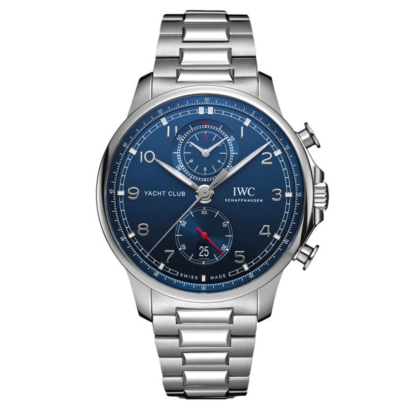 IWC Portuguese Yacht Club Chronograph IW390701 (2025) - Blue dial 45 mm Steel case (1/1)