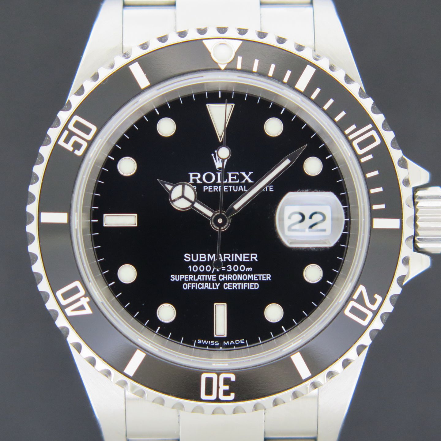 Rolex Submariner Date 116610BR (2006) - 40mm Staal (2/4)