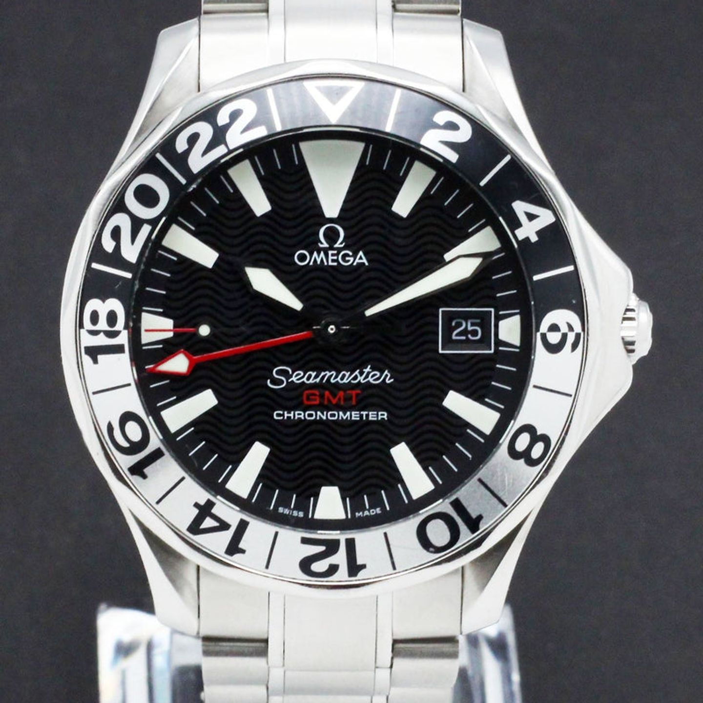 Omega Seamaster 2234.5 (2003) - Zwart wijzerplaat 41mm Staal (1/7)