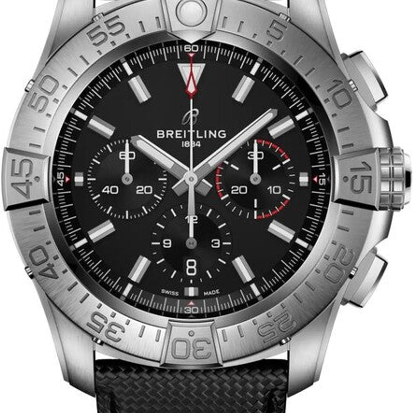 Breitling Super Avenger EB0148101B1X1 (2026) - Black dial 46 mm Titanium case (1/1)