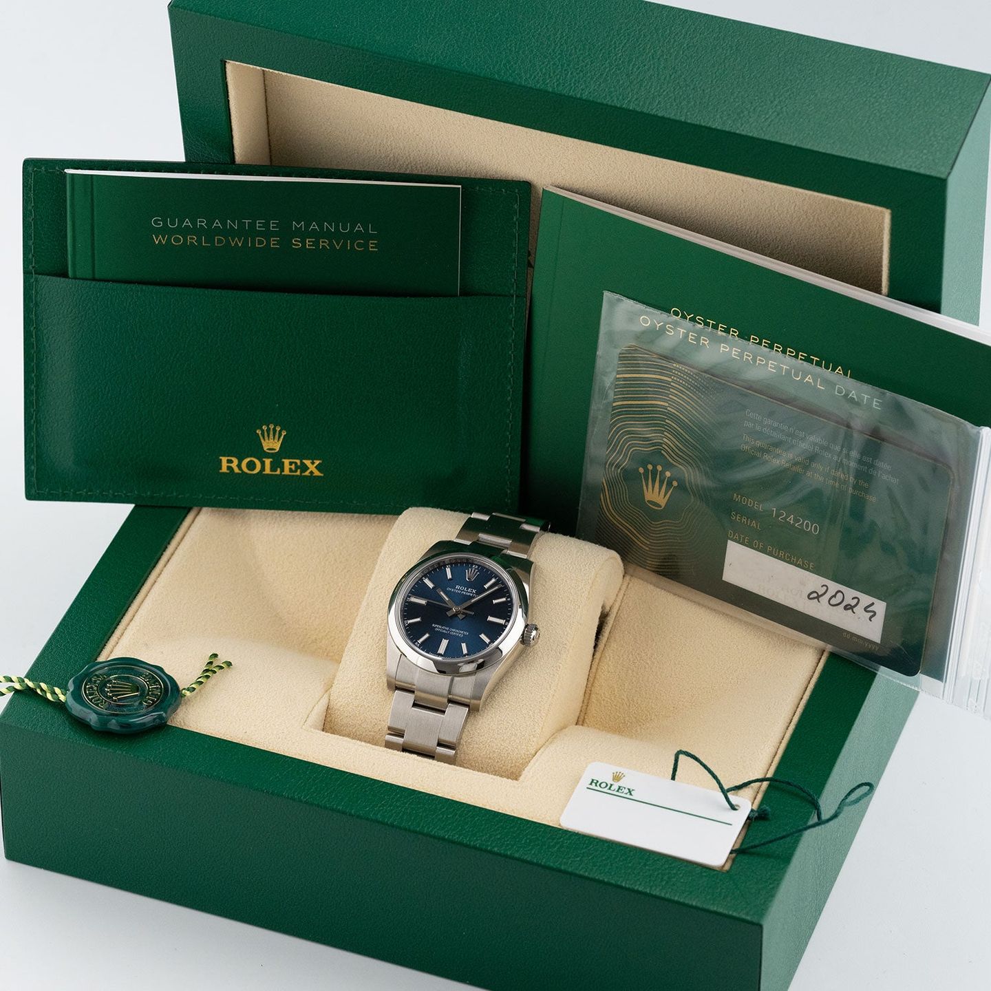 Rolex Oyster Perpetual 34 124200 - (5/5)