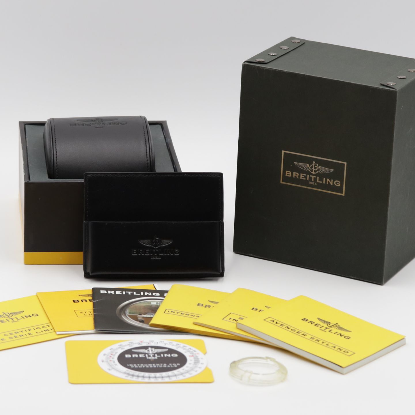 Breitling Avenger M13380 FT (Unknown (random serial)) - Black dial 45 mm Steel case (8/8)