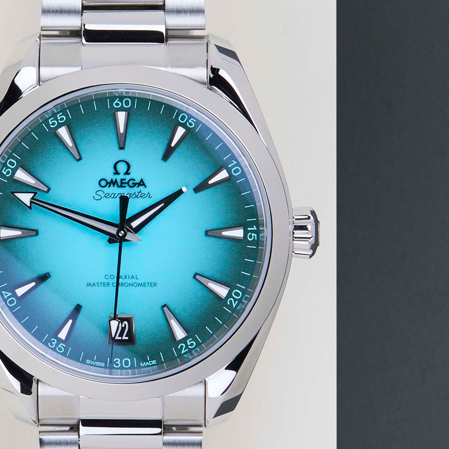 Omega Seamaster Aqua Terra 220.10.41.21.03.006 (2025) - Turquoise dial 41 mm Steel case (5/8)