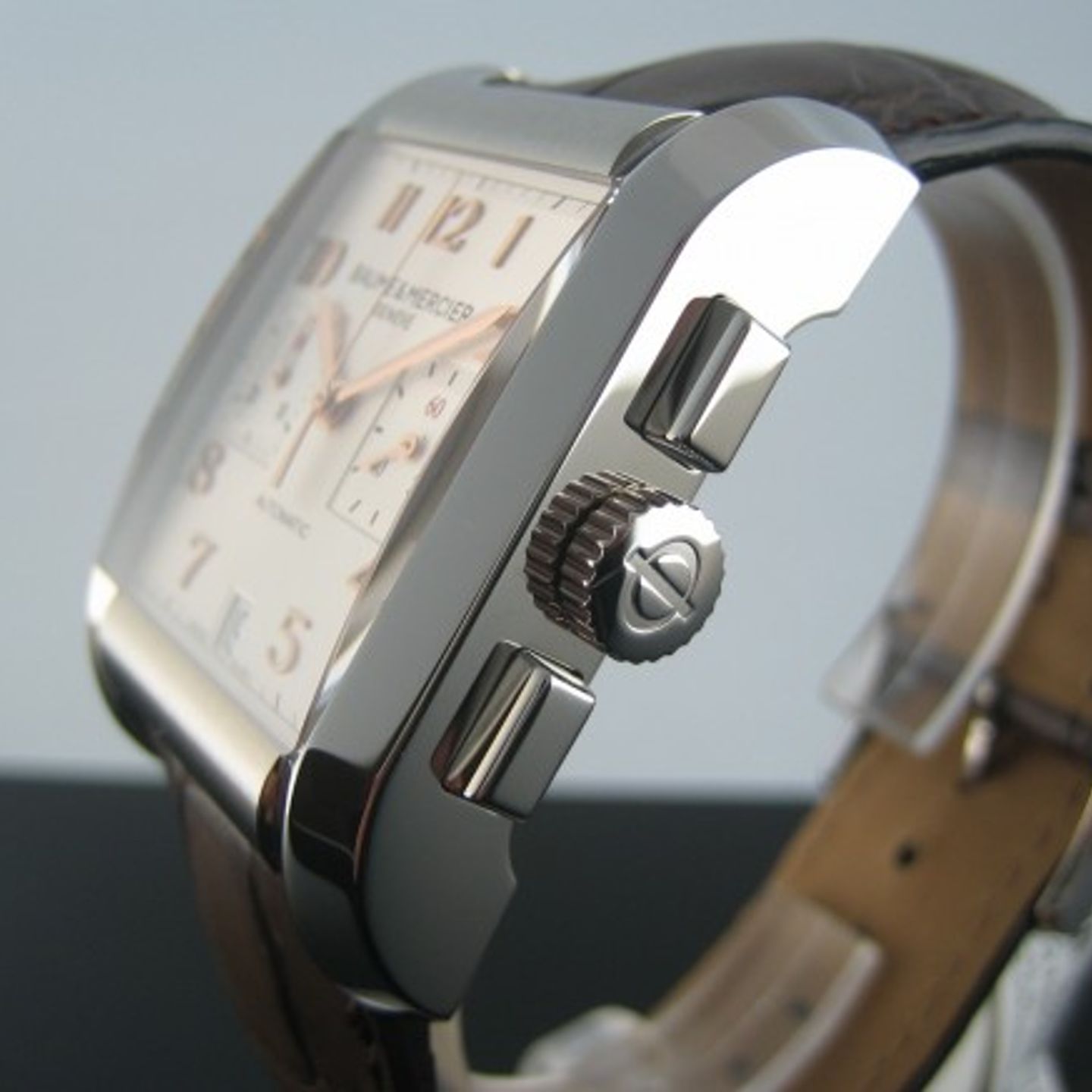 Baume & Mercier Hampton M0A10029 (2024) - Zilver wijzerplaat 34mm Staal (1/8)