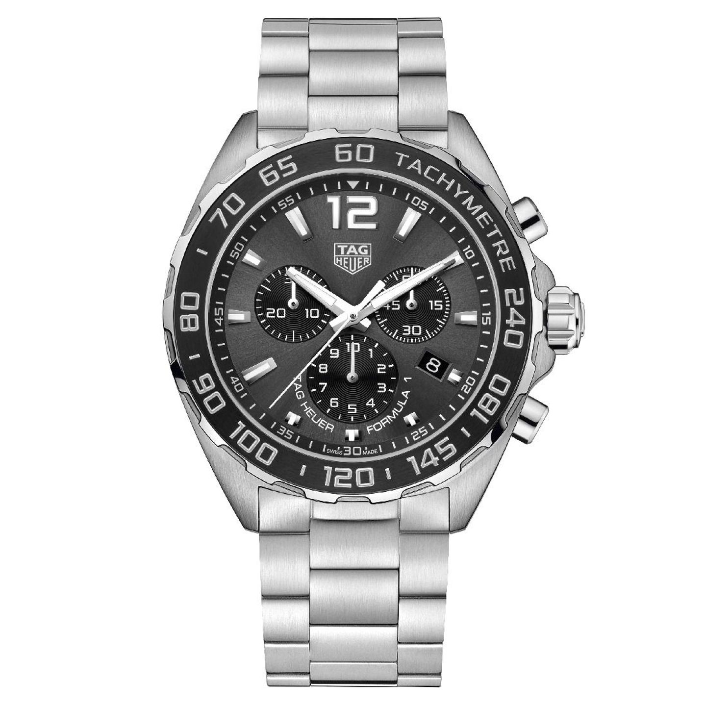 TAG Heuer Formula 1 Quartz CAZ1011.BA0842 (2023) - Grey dial 43 mm Steel case (1/8)