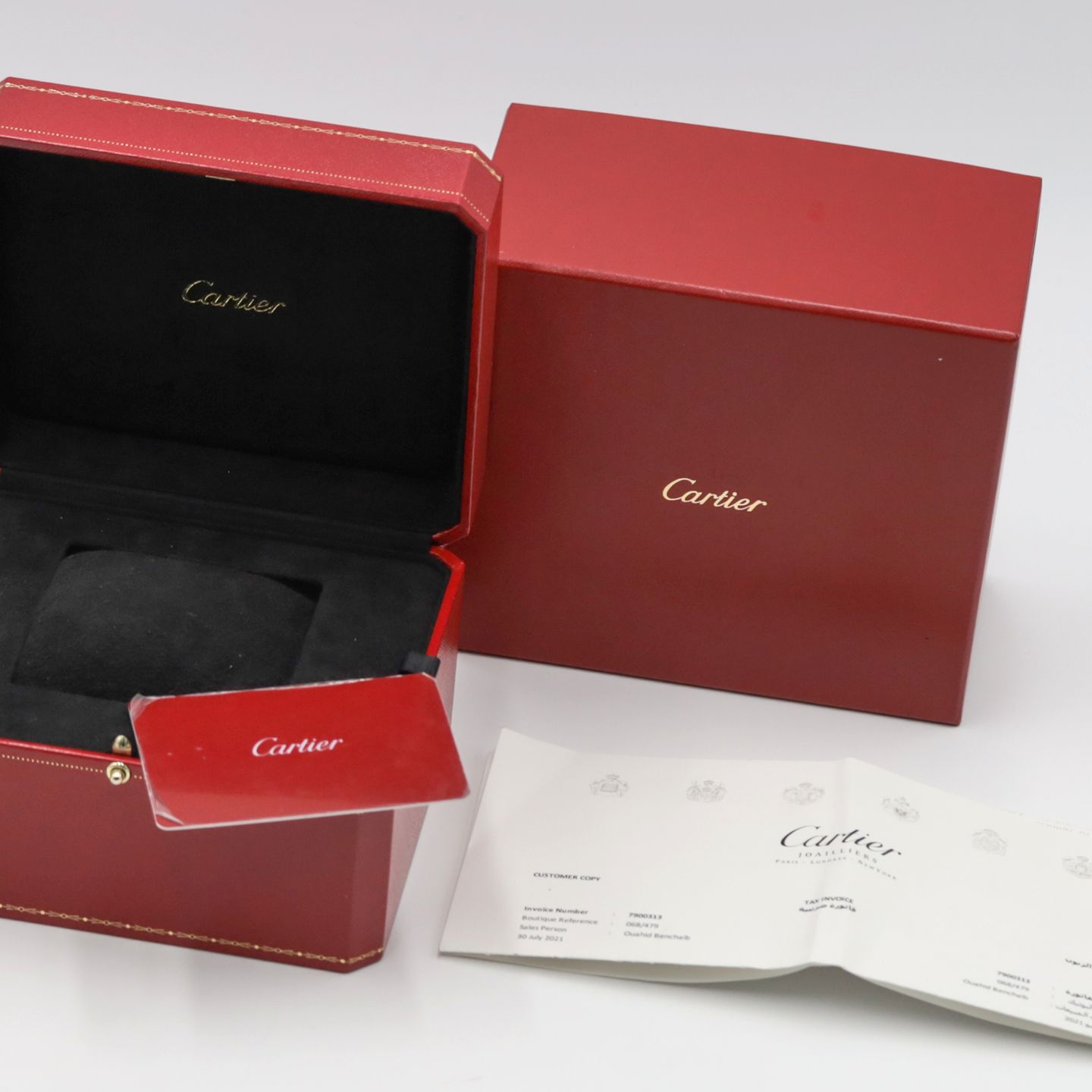 Cartier Santos WSSA0037 (Unknown (random serial)) - Grey dial 40 mm Steel case (8/8)