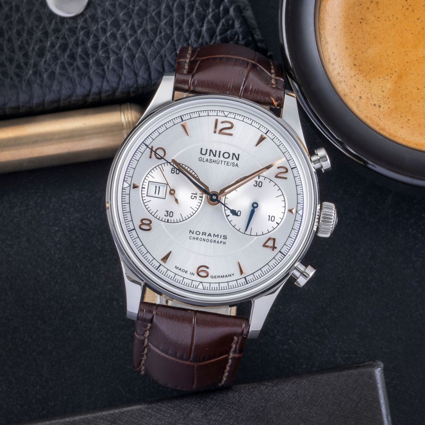 Union Glashütte Noramis Chronograph D012.427.16.037.01 - (1/8)