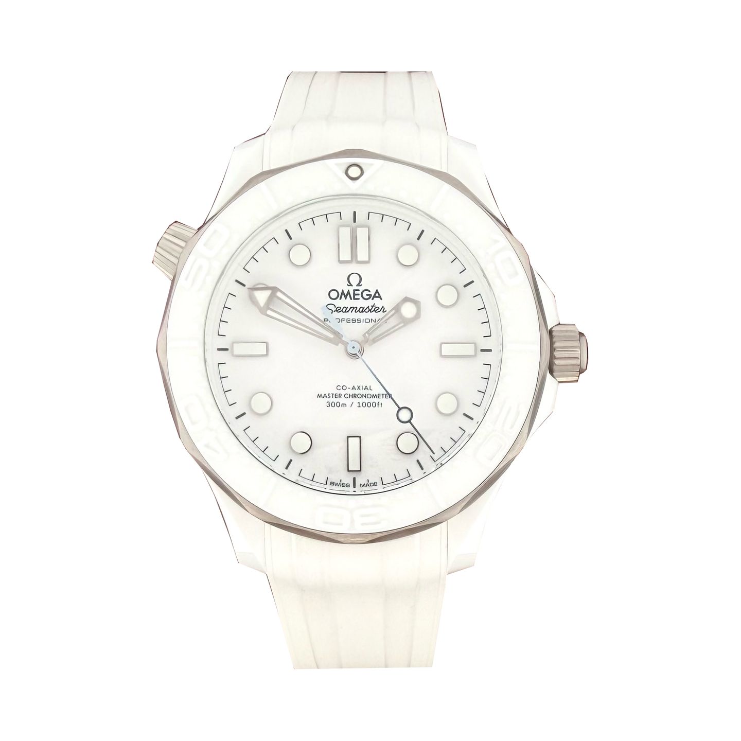 Omega Seamaster Diver 300 M 522.92.44.20.04.001 (2025) - Wit wijzerplaat 44mm Titanium (1/1)