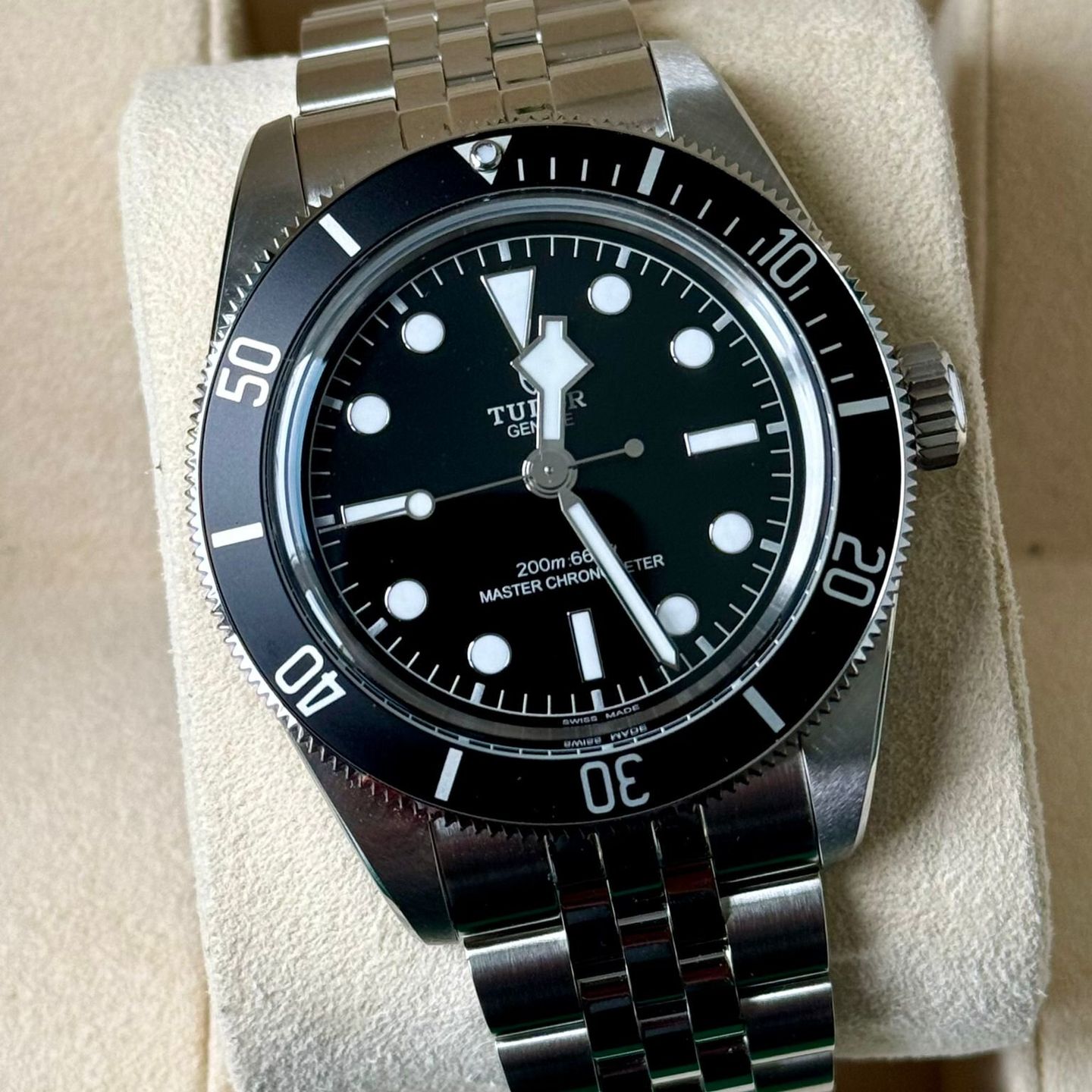 Tudor Black Bay 7941A1A0NU (2024) - Zwart wijzerplaat 41mm Staal (1/6)