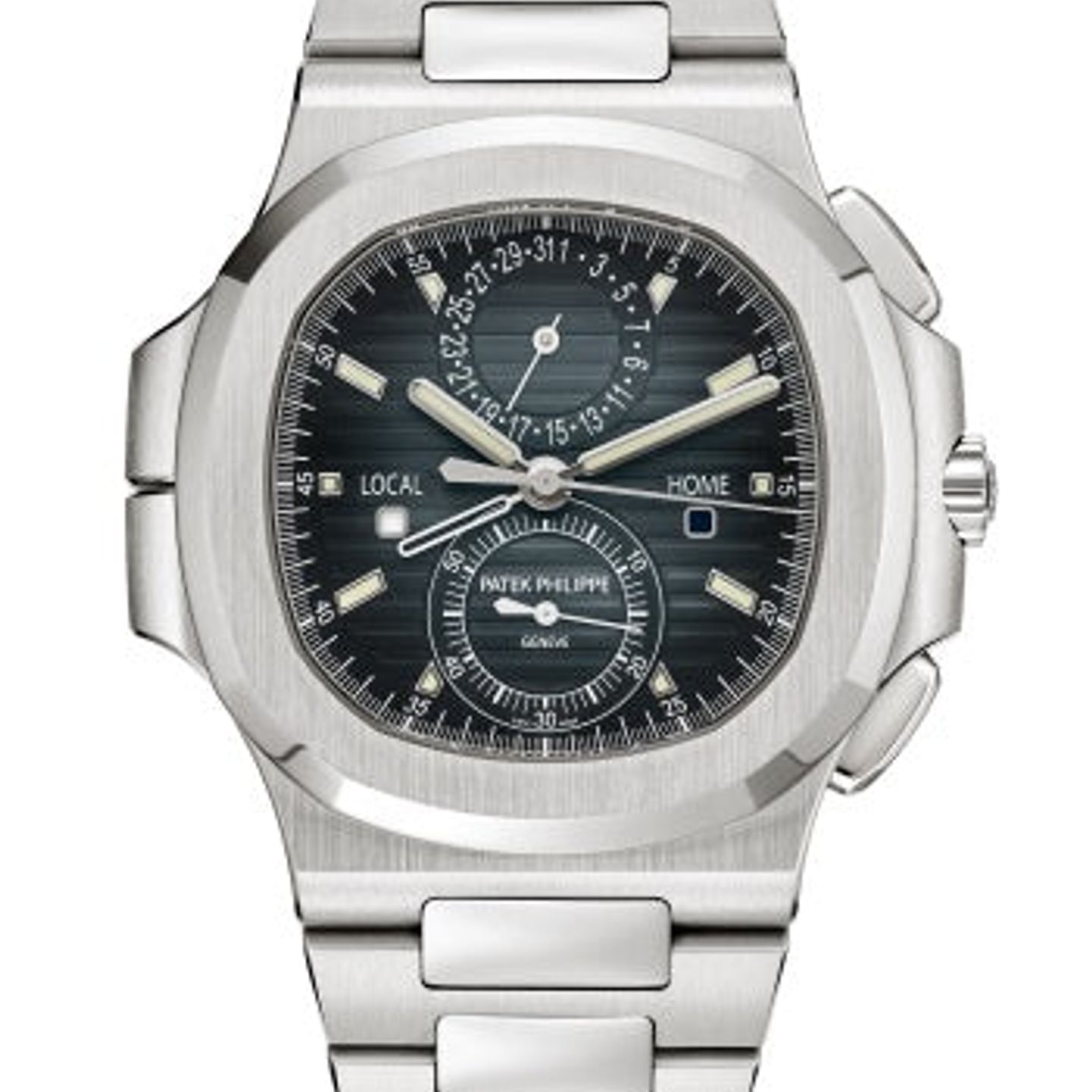 Patek Philippe Nautilus 5990/1A-011 (2022) - Blue dial 41 mm Steel case (1/1)