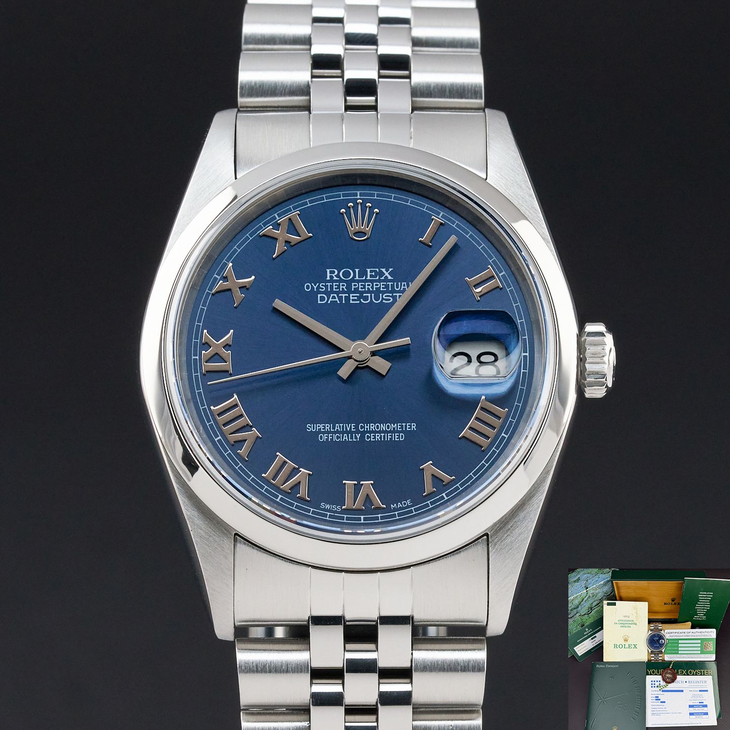Rolex Datejust 36 16200 - (1/8)