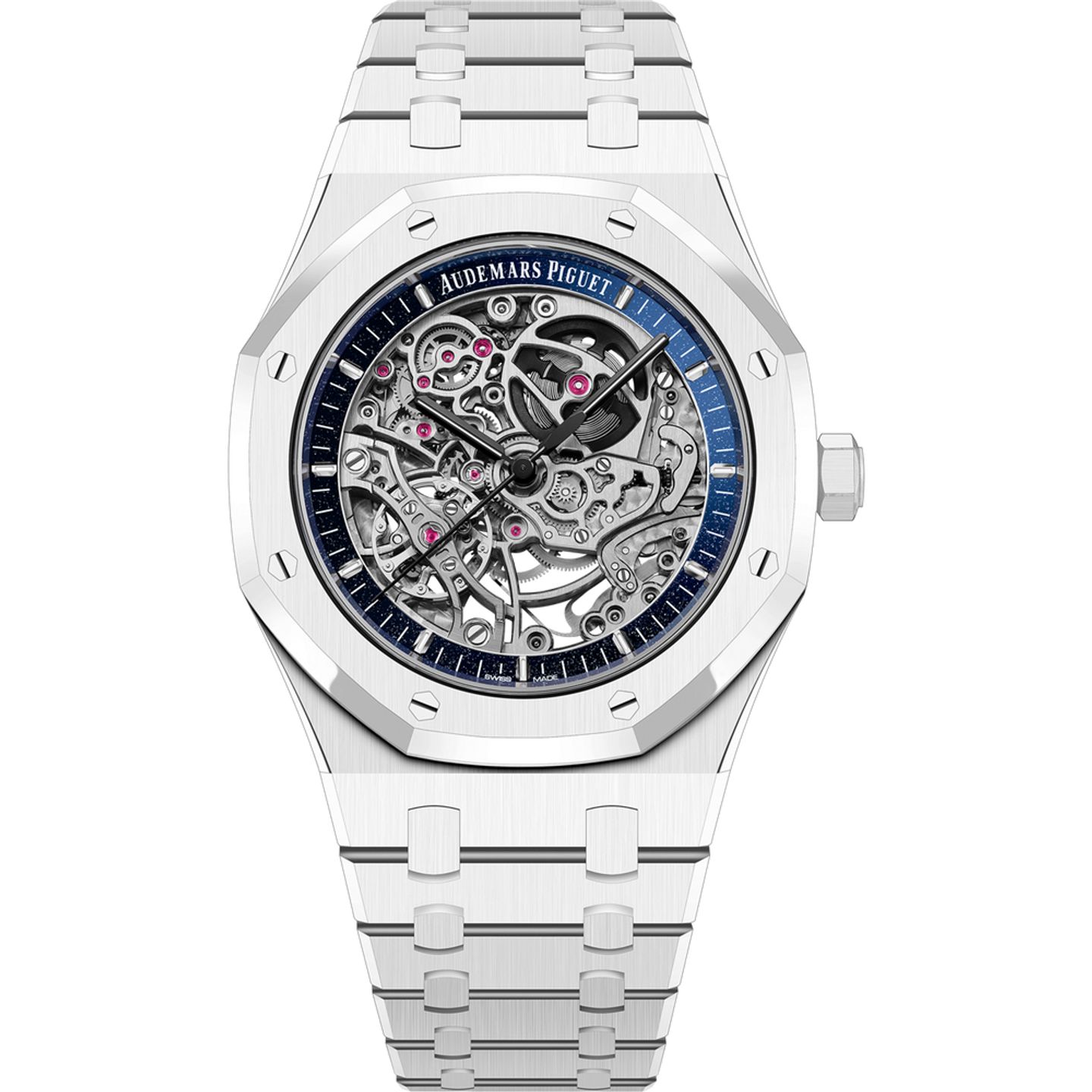 Audemars Piguet Royal Oak 15416CB.OO.1225CB.01 (2025) - Transparent dial 33 mm Steel case (1/1)