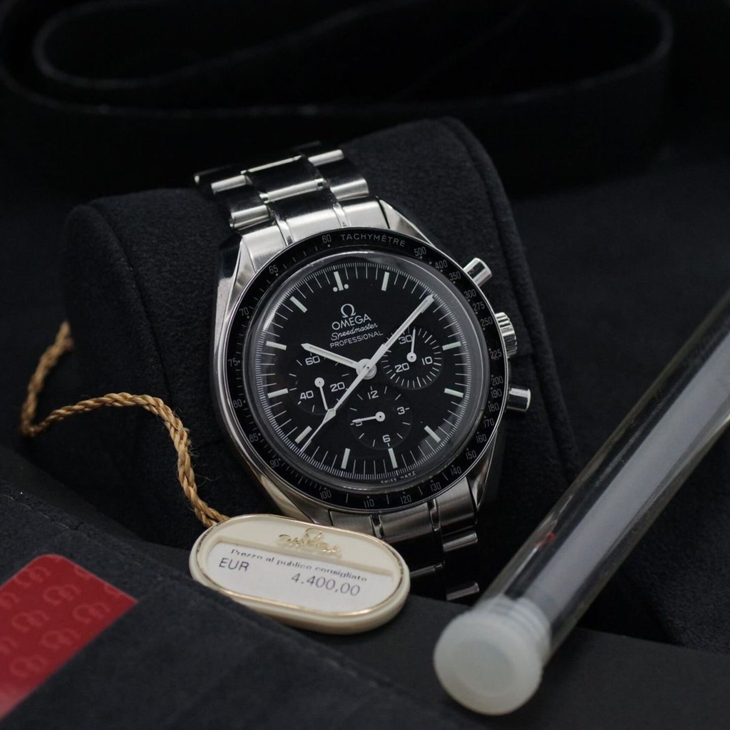 Omega Speedmaster Professional Moonwatch 311.30.42.30.01.005 (2018) - Zwart wijzerplaat 42mm Staal (1/8)