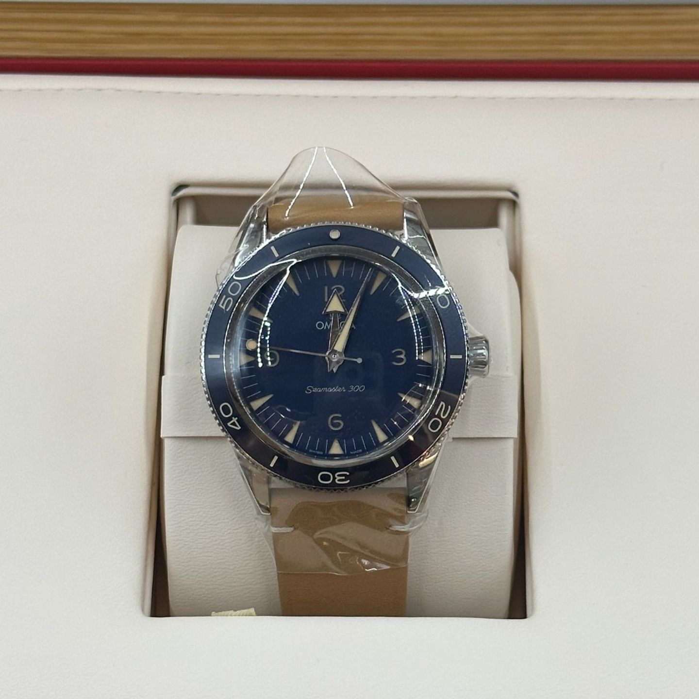 Omega Seamaster 300 234.32.41.21.03.001 (2024) - Blauw wijzerplaat 41mm Staal (5/8)