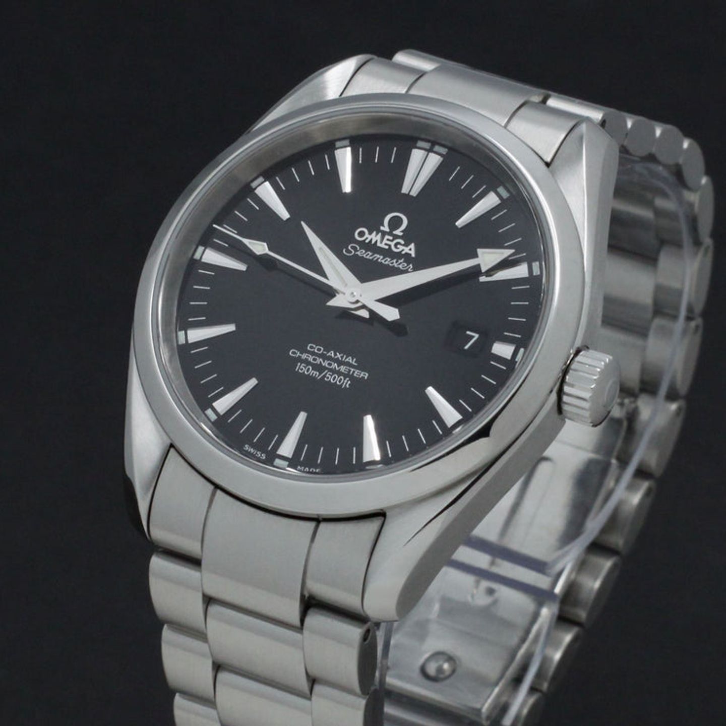 Omega Seamaster Aqua Terra 2503.50.00 (2007) - Zwart wijzerplaat 39mm Staal (7/7)