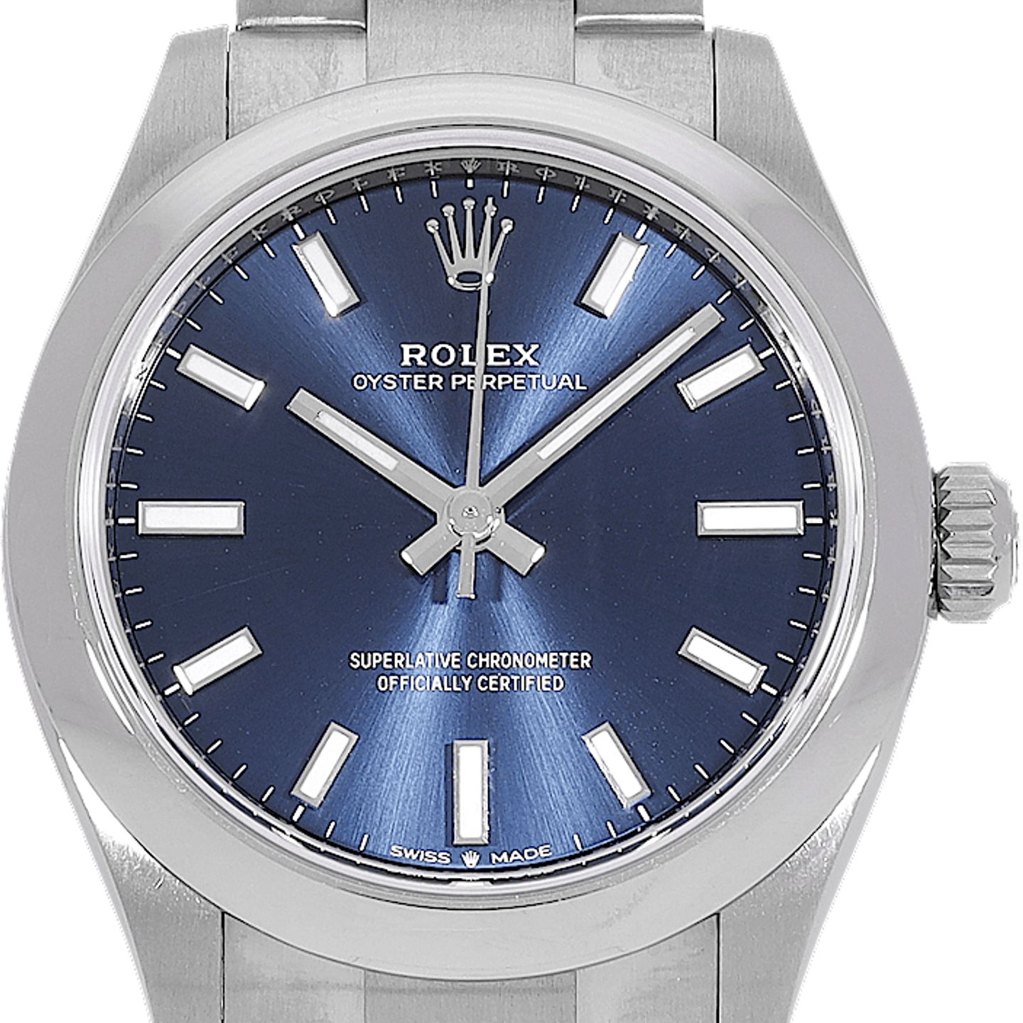 Rolex Oyster Perpetual 31 277200 (2021) - Blauw wijzerplaat 31mm Staal (1/5)