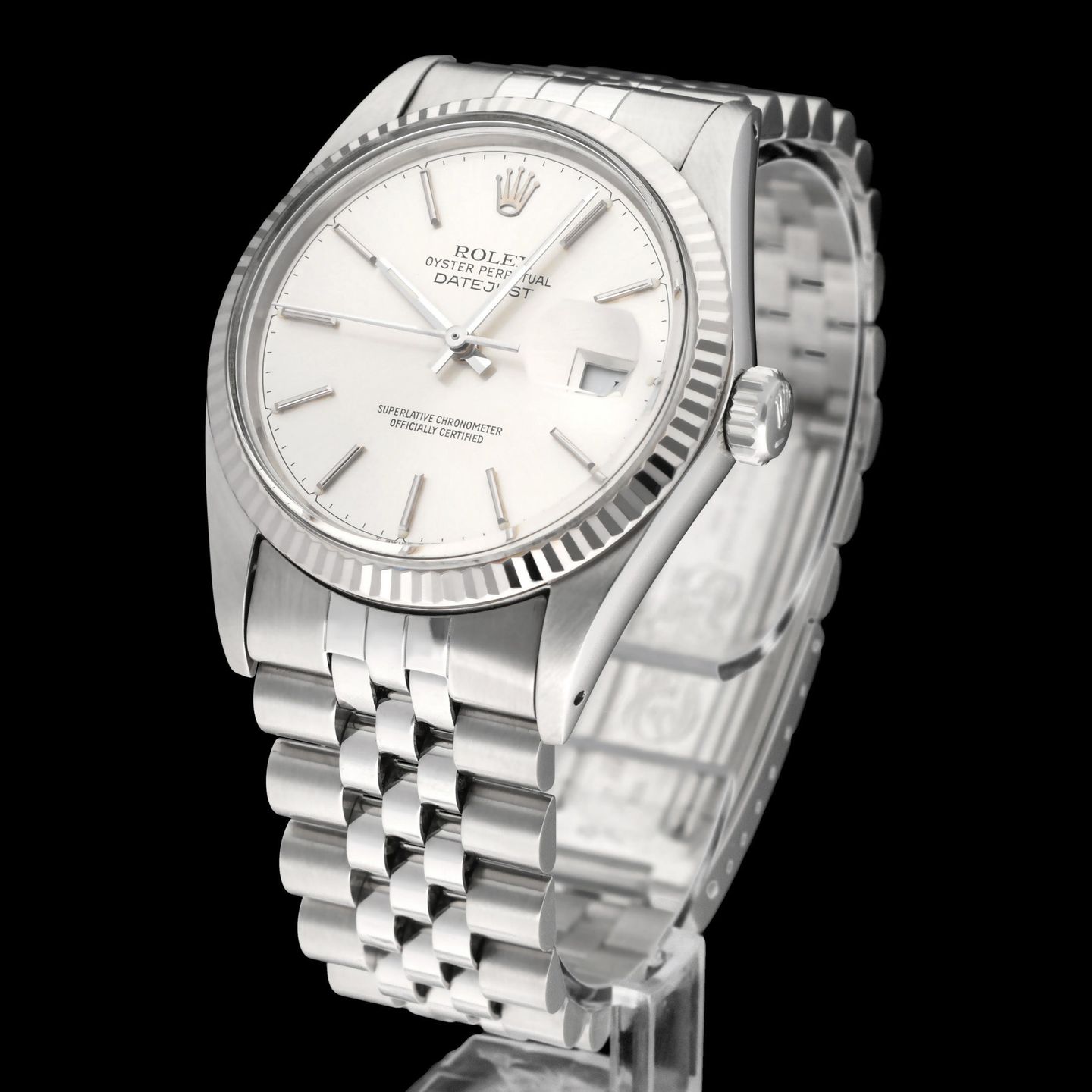 Rolex Datejust 36 16014 (1986) - Silver dial 36 mm Steel case (2/7)