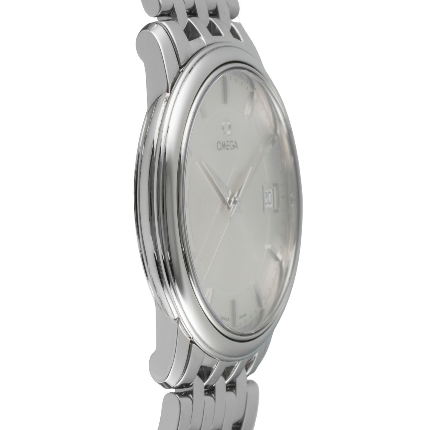 Omega De Ville Prestige 4510.31.00 (1993) - Silver dial 34 mm Steel case (7/8)