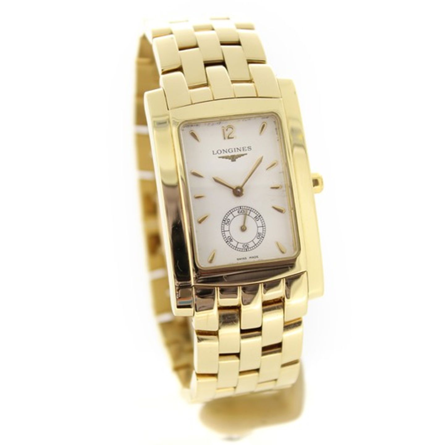 Longines DolceVita L5.655.6.16.6 (Unknown (random serial)) - White dial 33 mm Yellow Gold case (5/6)