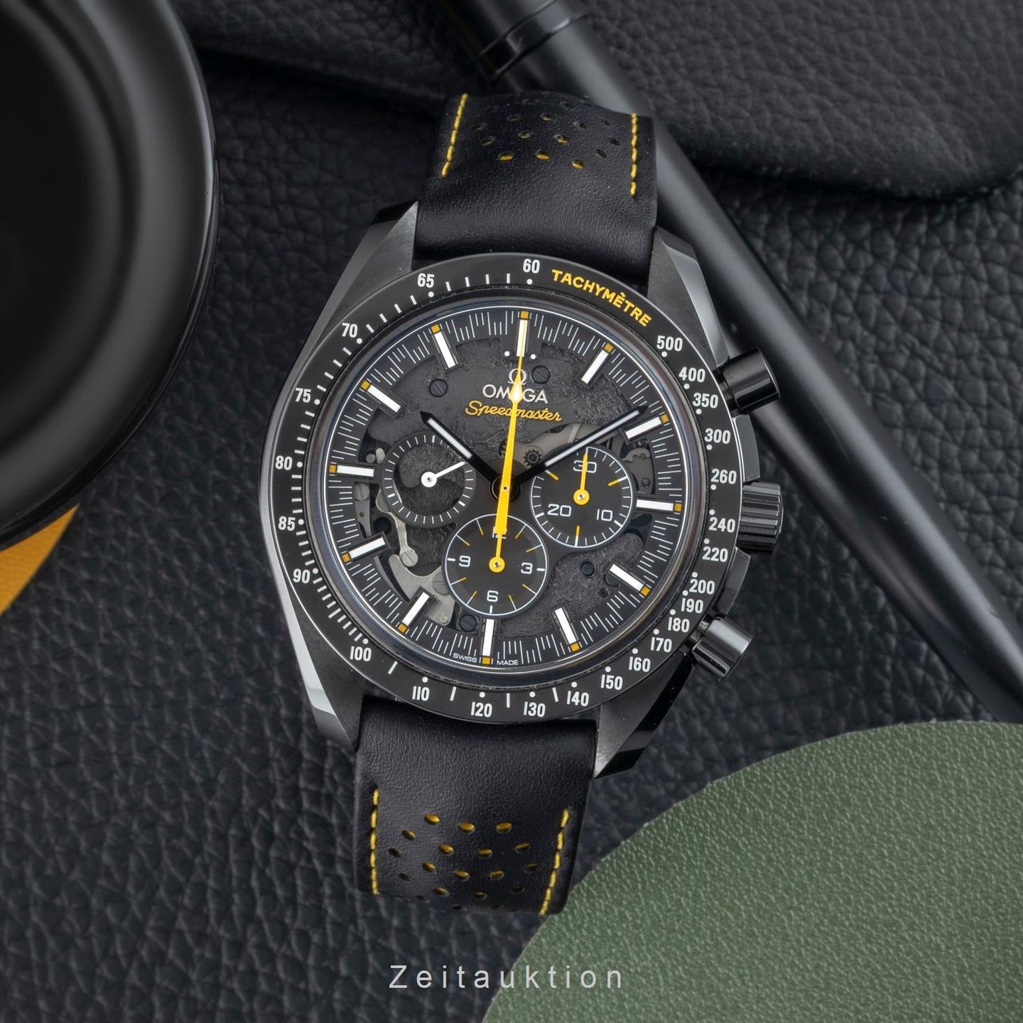 Omega Speedmaster Professional Moonwatch 311.92.44.30.01.001 (Onbekend (willekeurig serienummer)) - Zwart wijzerplaat 44mm Keramiek (3/8)