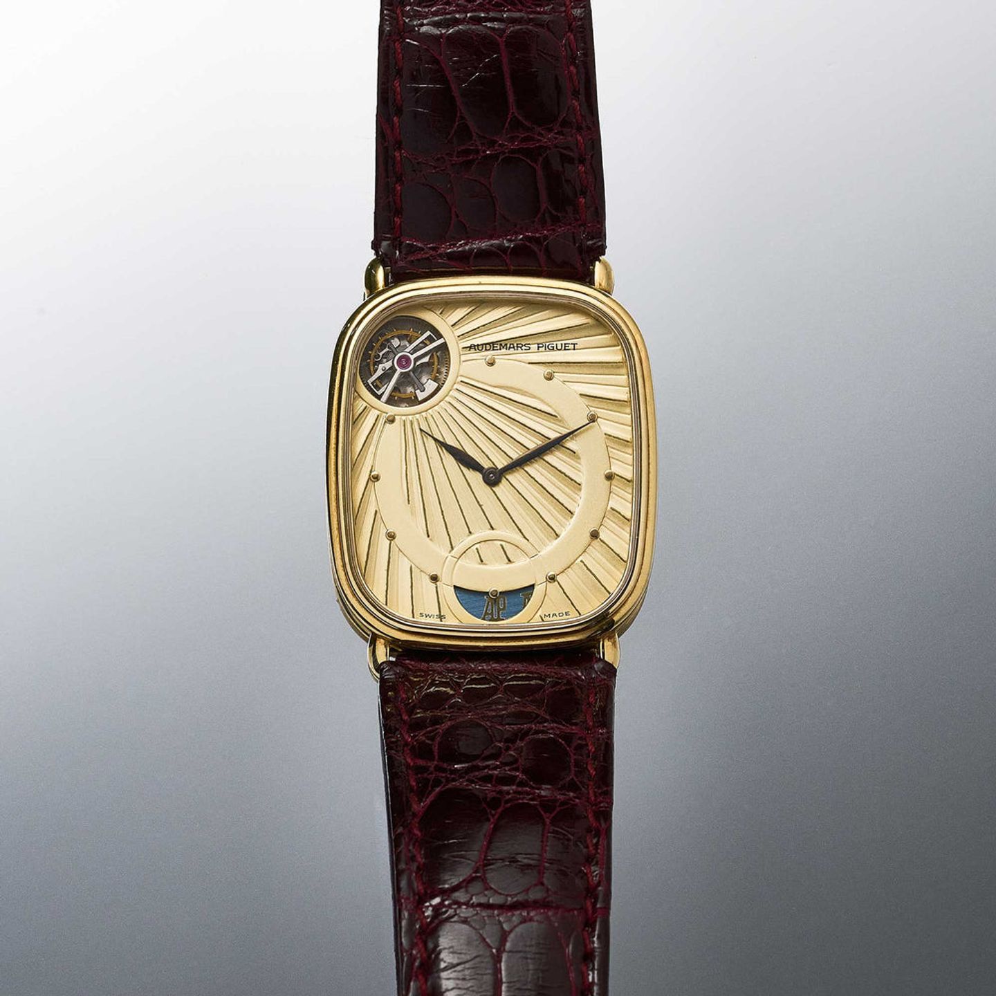 Audemars Piguet Vintage 25643BA (1989) - Goud wijzerplaat 33mm Geelgoud (1/8)