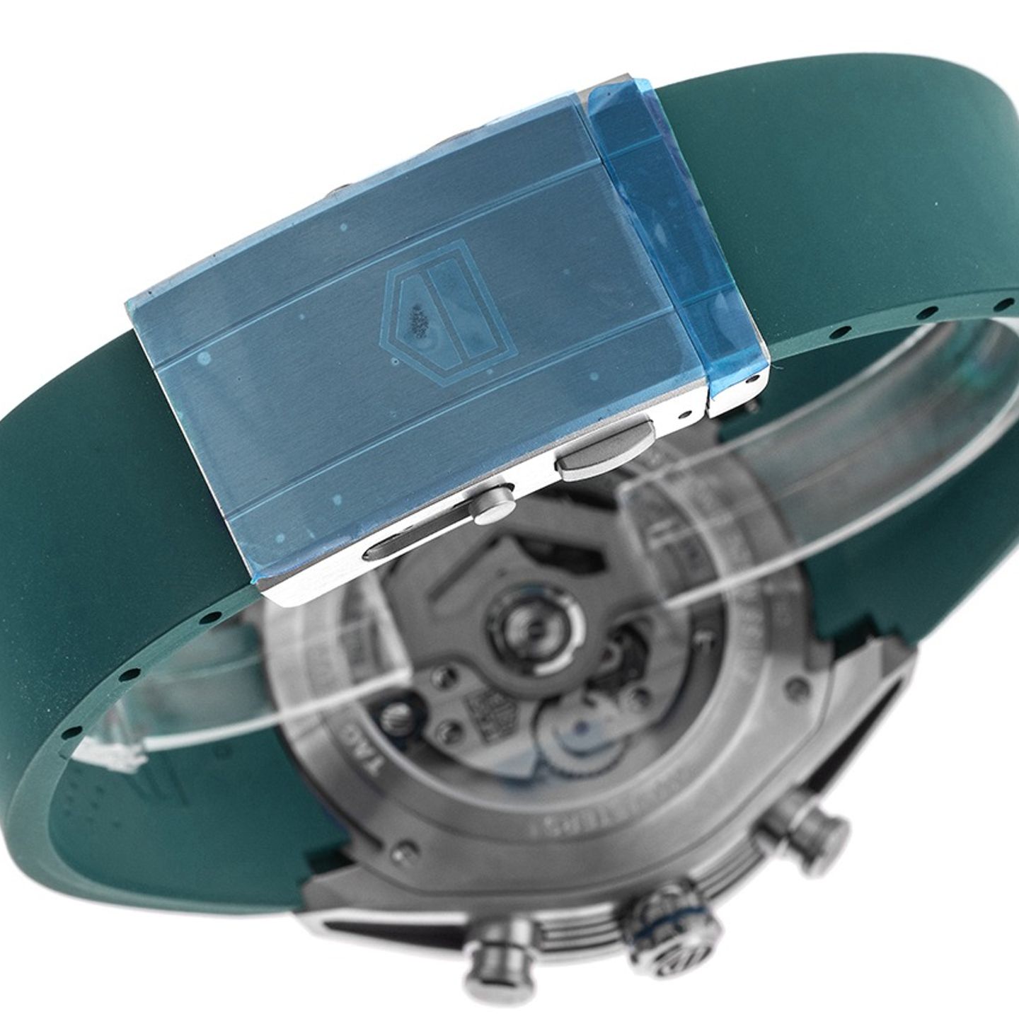 TAG Heuer Carrera CBU2084.FT6297 (2025) - Transparent dial 44 mm Titanium case (7/7)