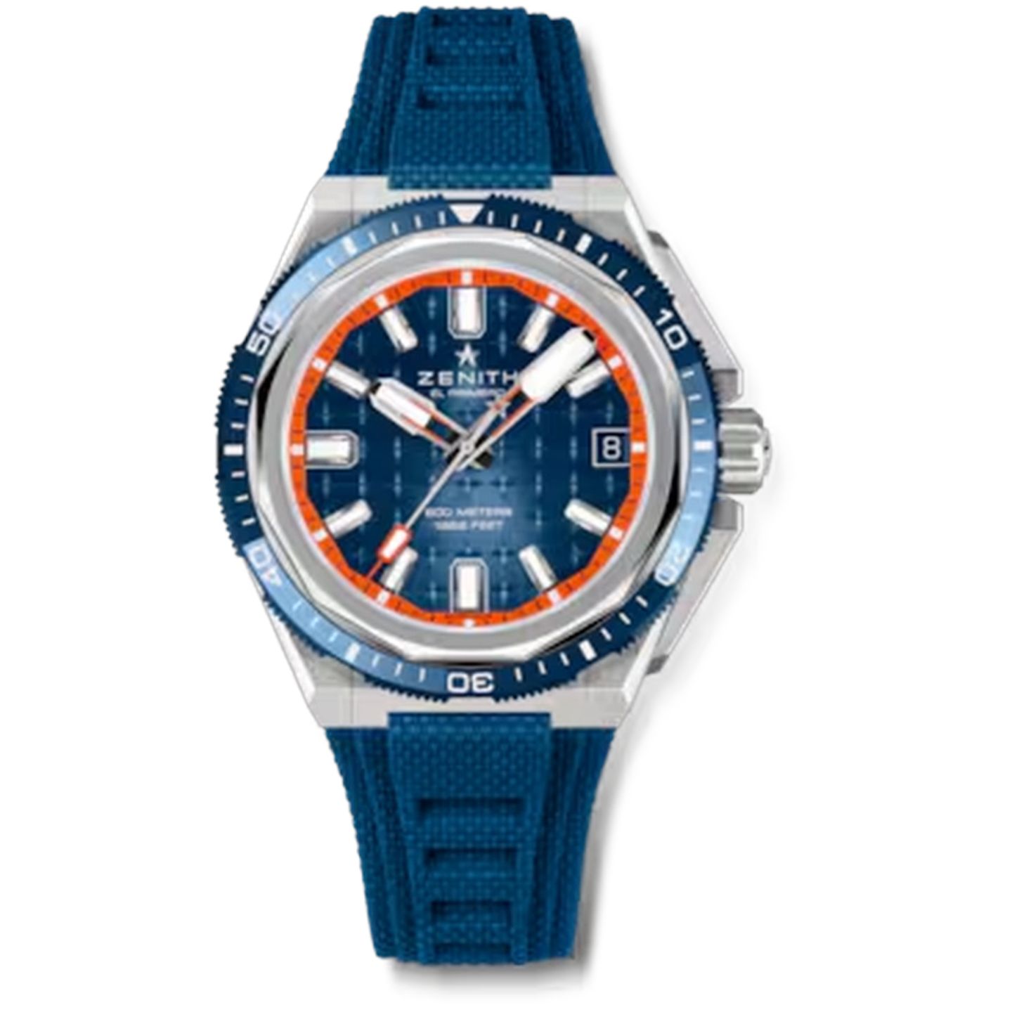 Zenith Defy 95.9601.3620/51.I301 (2025) - Blauw wijzerplaat 43mm Staal (1/1)