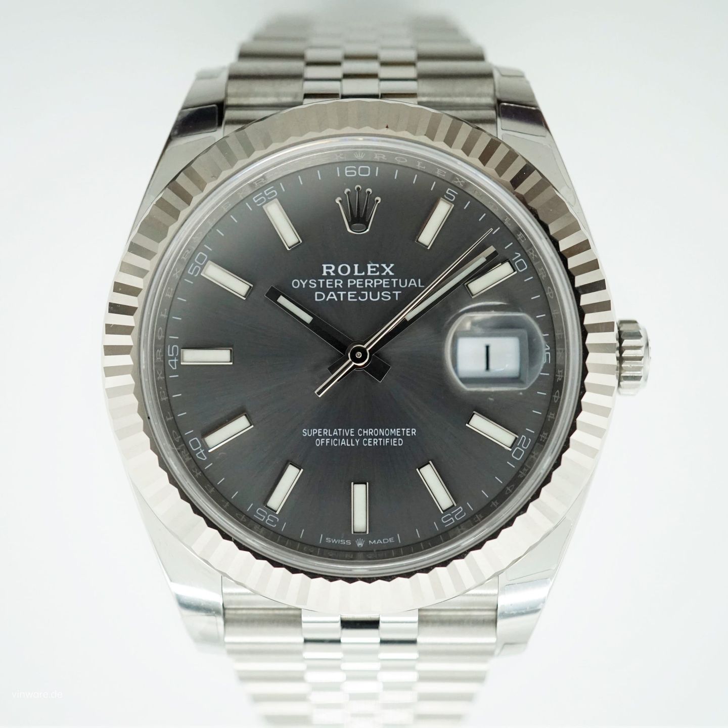 Rolex Datejust 41 126334 (2022) - Grey dial 41 mm Steel case (1/7)