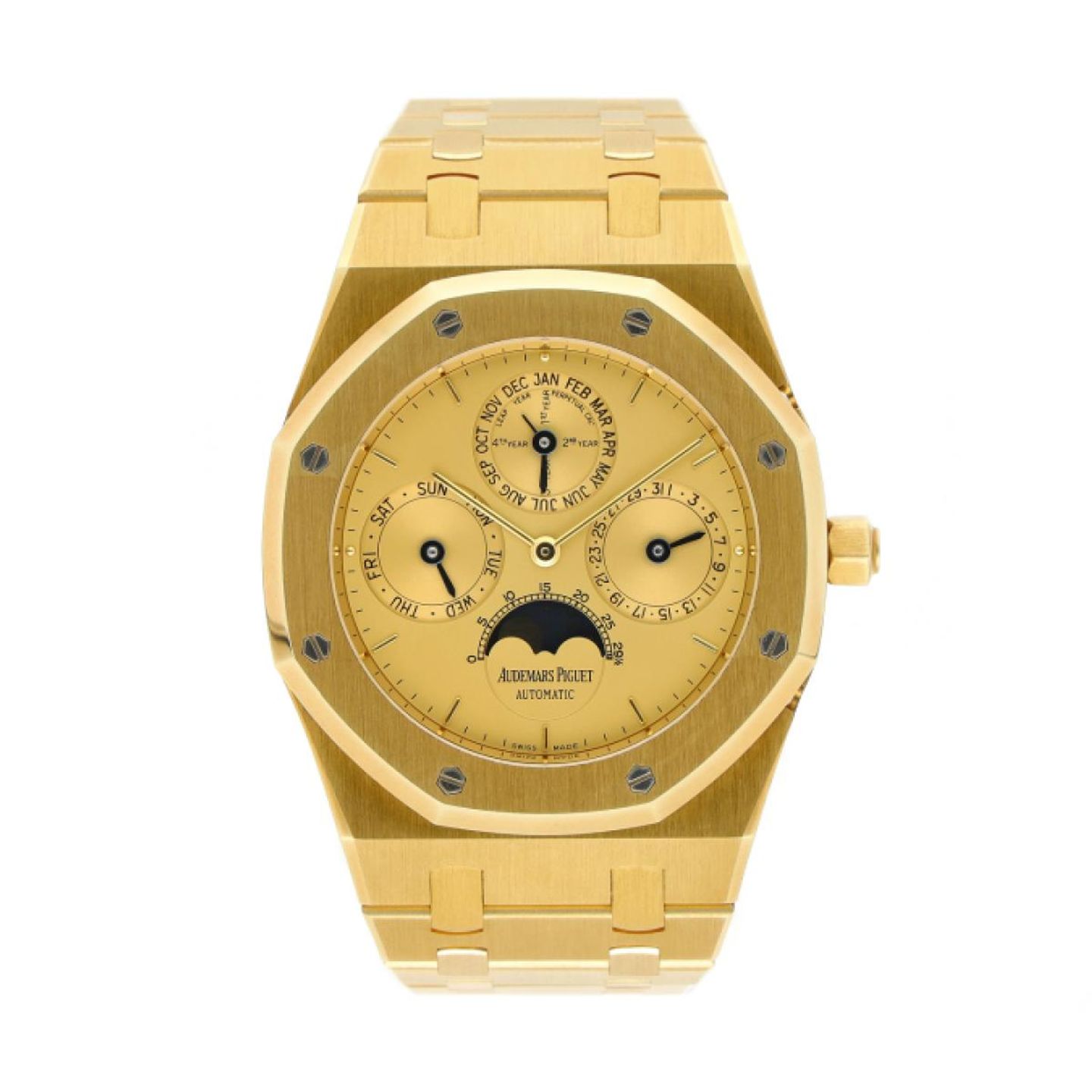 Audemars Piguet Royal Oak Perpetual Calendar 25820BA.OO.0944BA.01 (Onbekend (willekeurig serienummer)) - 39mm Geelgoud (1/5)