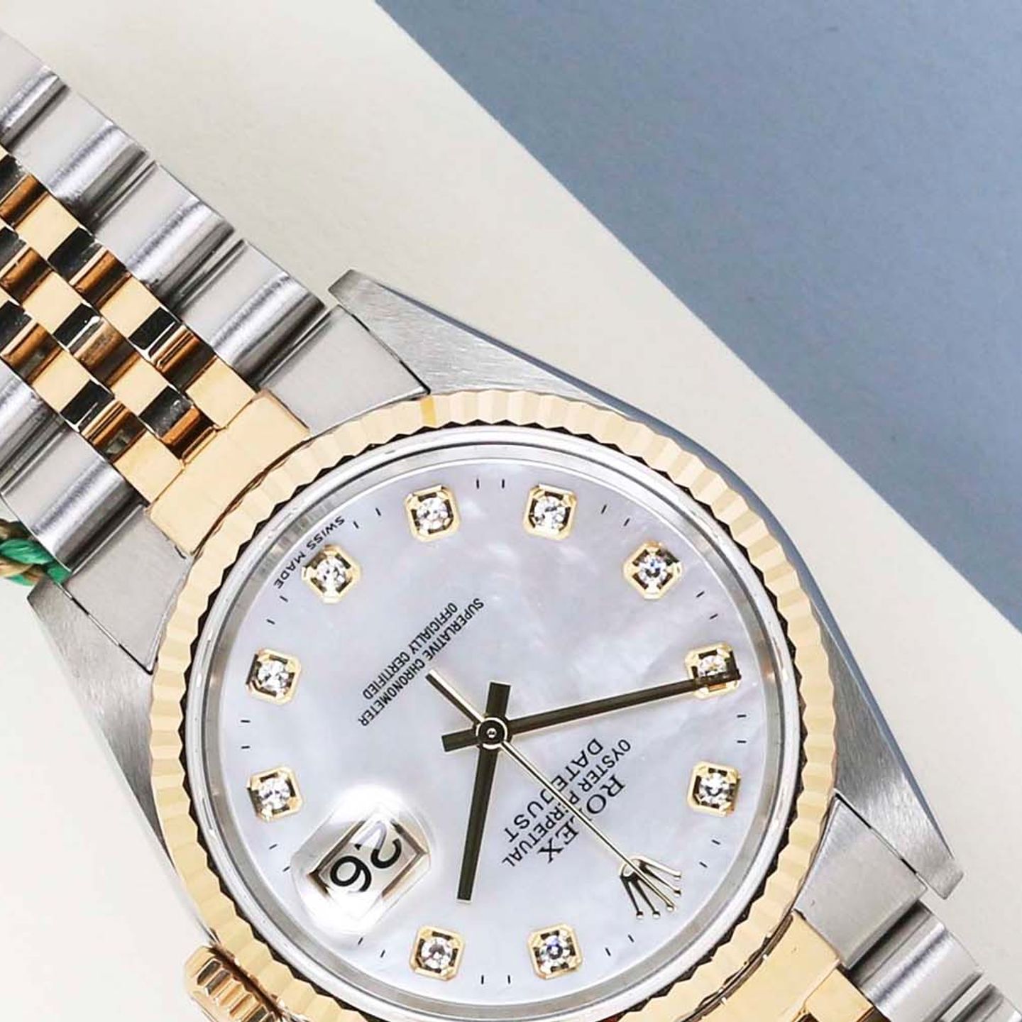 Rolex Datejust 36 16233 (2003) - 36 mm Gold/Steel case (4/8)