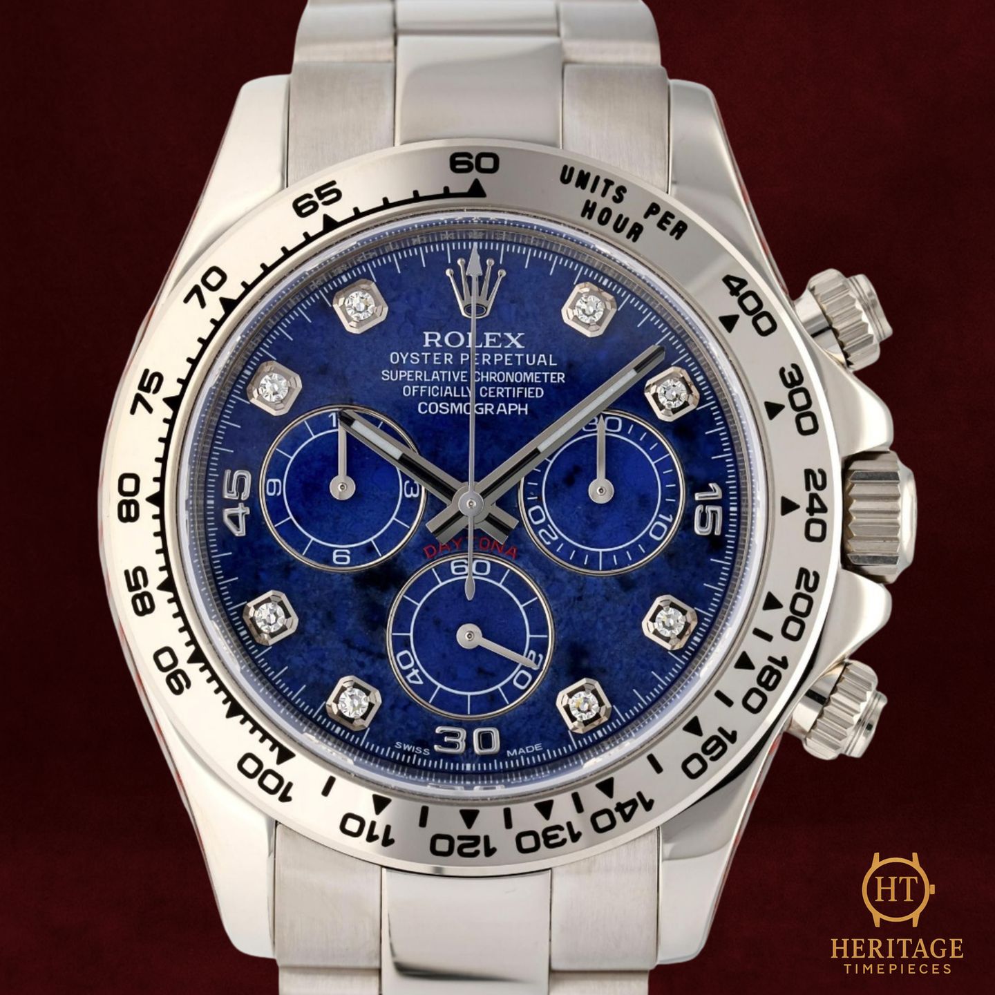 Rolex Daytona 116509 (2008) - 40 mm White Gold case (1/8)