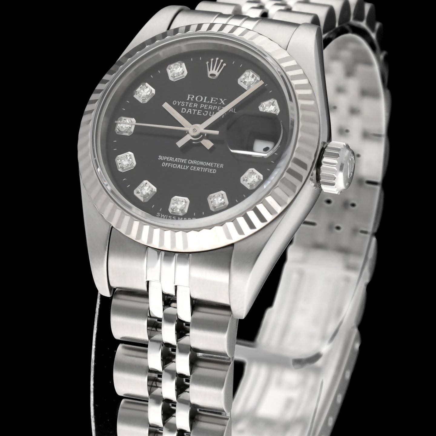 Rolex Lady-Datejust 69174 (2003) - 26 mm Steel case (7/8)