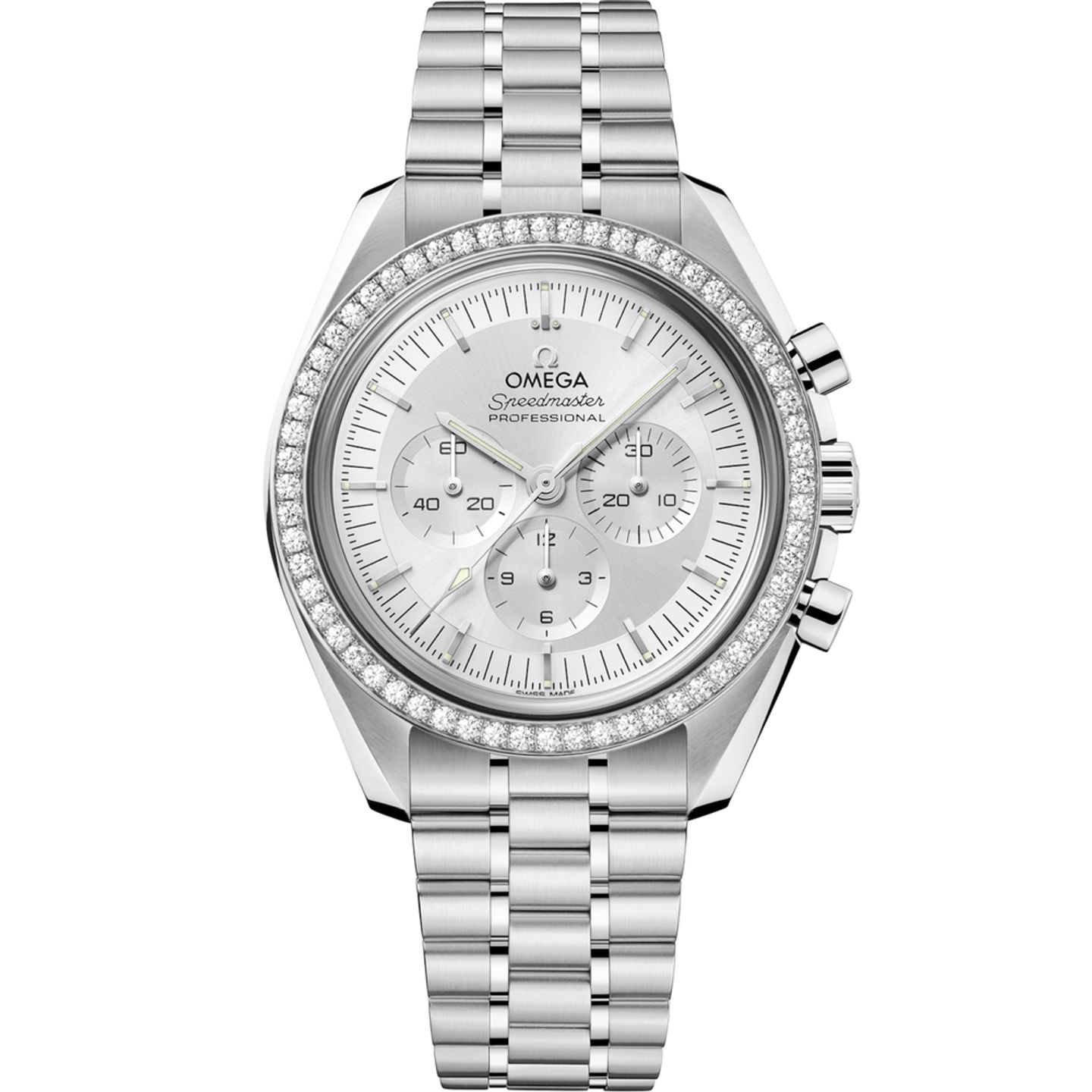 Omega Speedmaster Professional Moonwatch 310.55.42.50.02.001 (2025) - Silver dial 42 mm White Gold case (1/1)