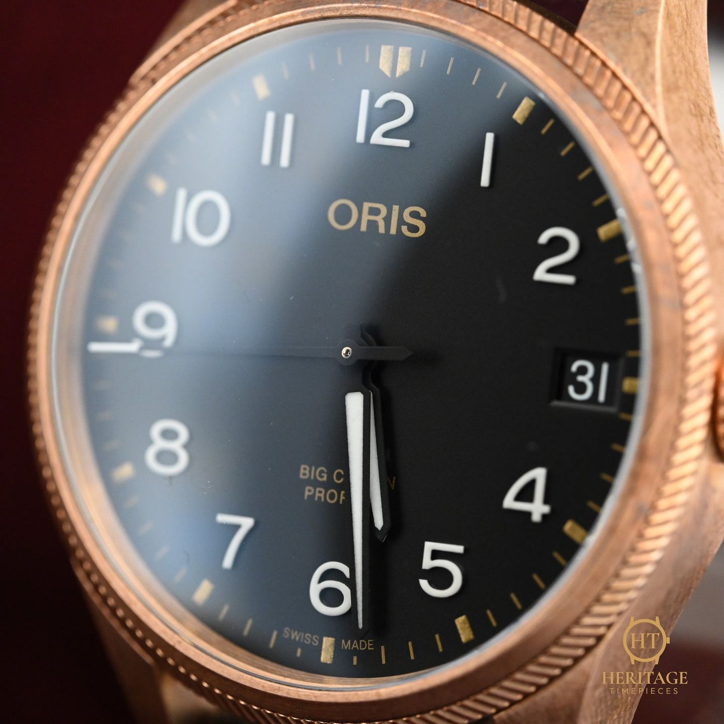 Oris Big Crown ProPilot Altimeter 01 751 7761 3164-07 3 2003BRLC (2024) - Black dial 41 mm Bronze case (7/7)