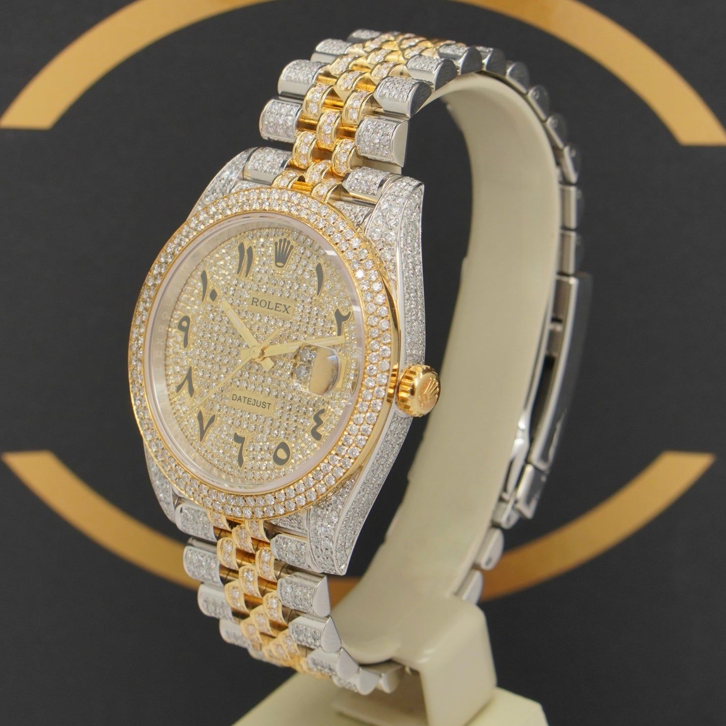 Rolex Datejust 41 126333 (2022) - Diamond dial 41 mm Gold/Steel case (2/7)