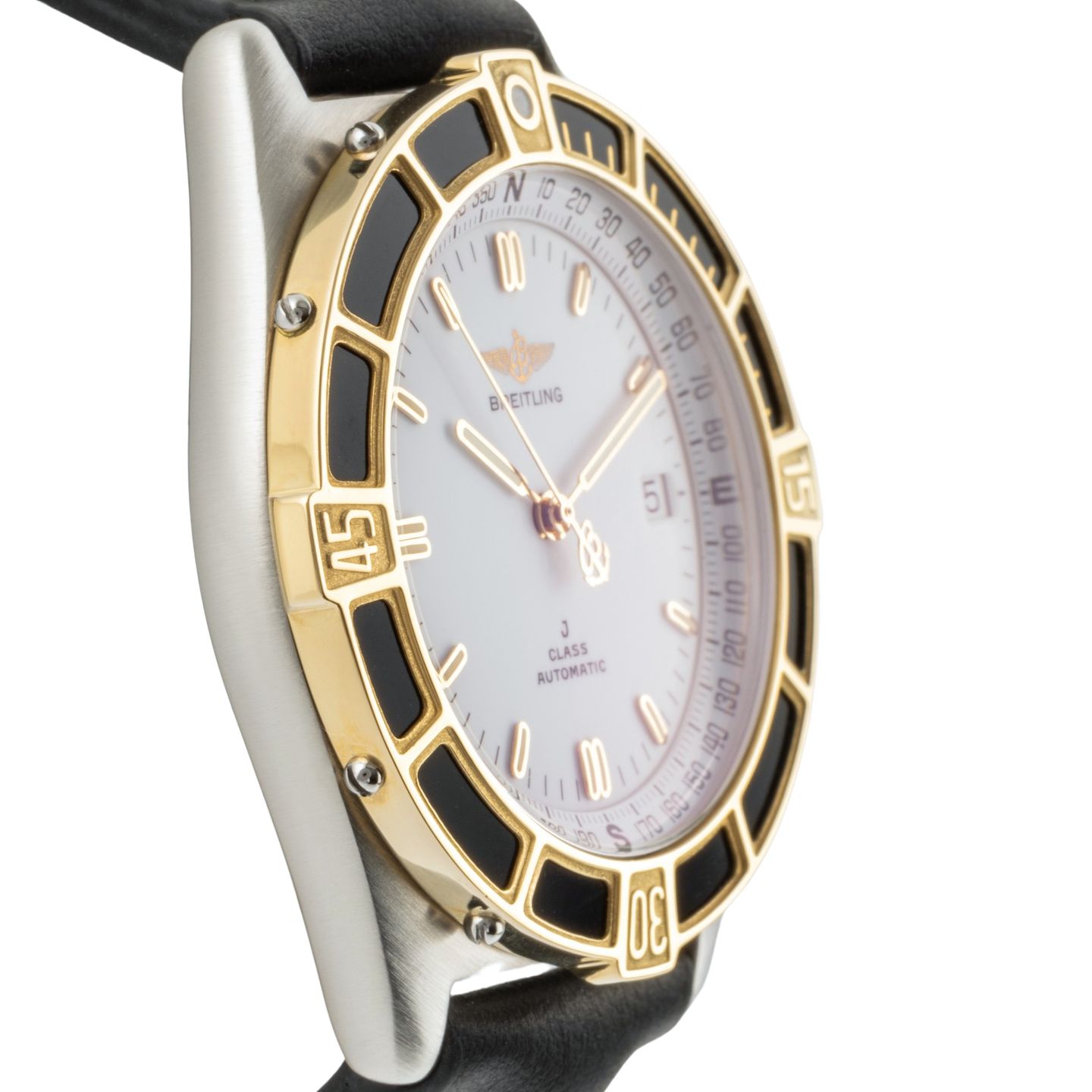 Breitling J-Class 80250 (1995) - White dial 40 mm (7/8)